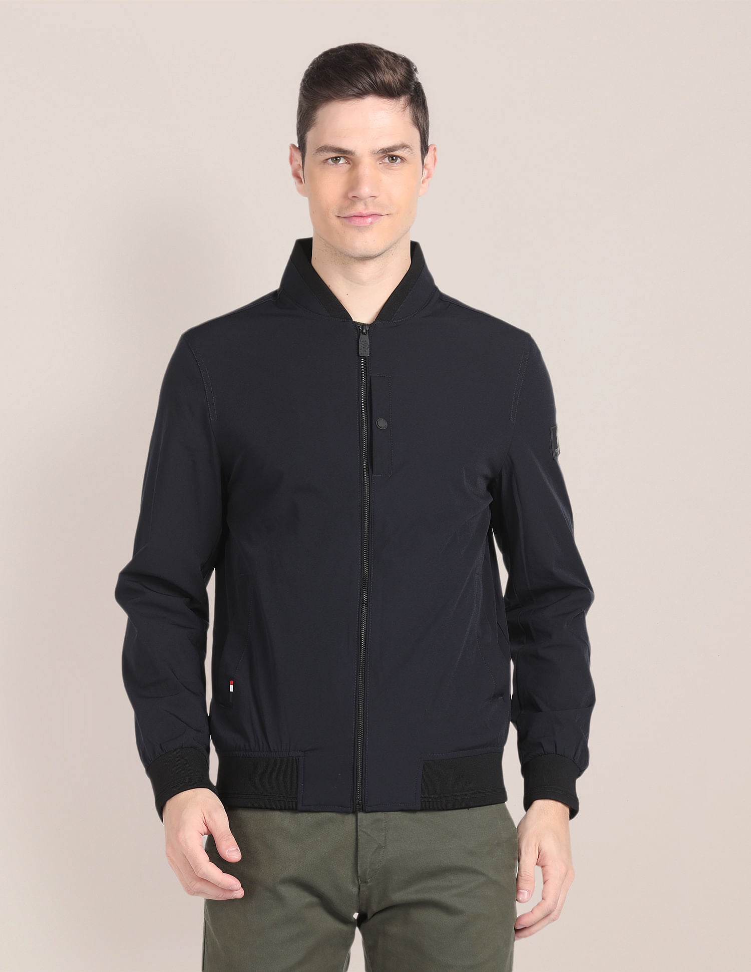 Bomber Windcheater Jacket Navy - U.S. Polo Assn. India | Large