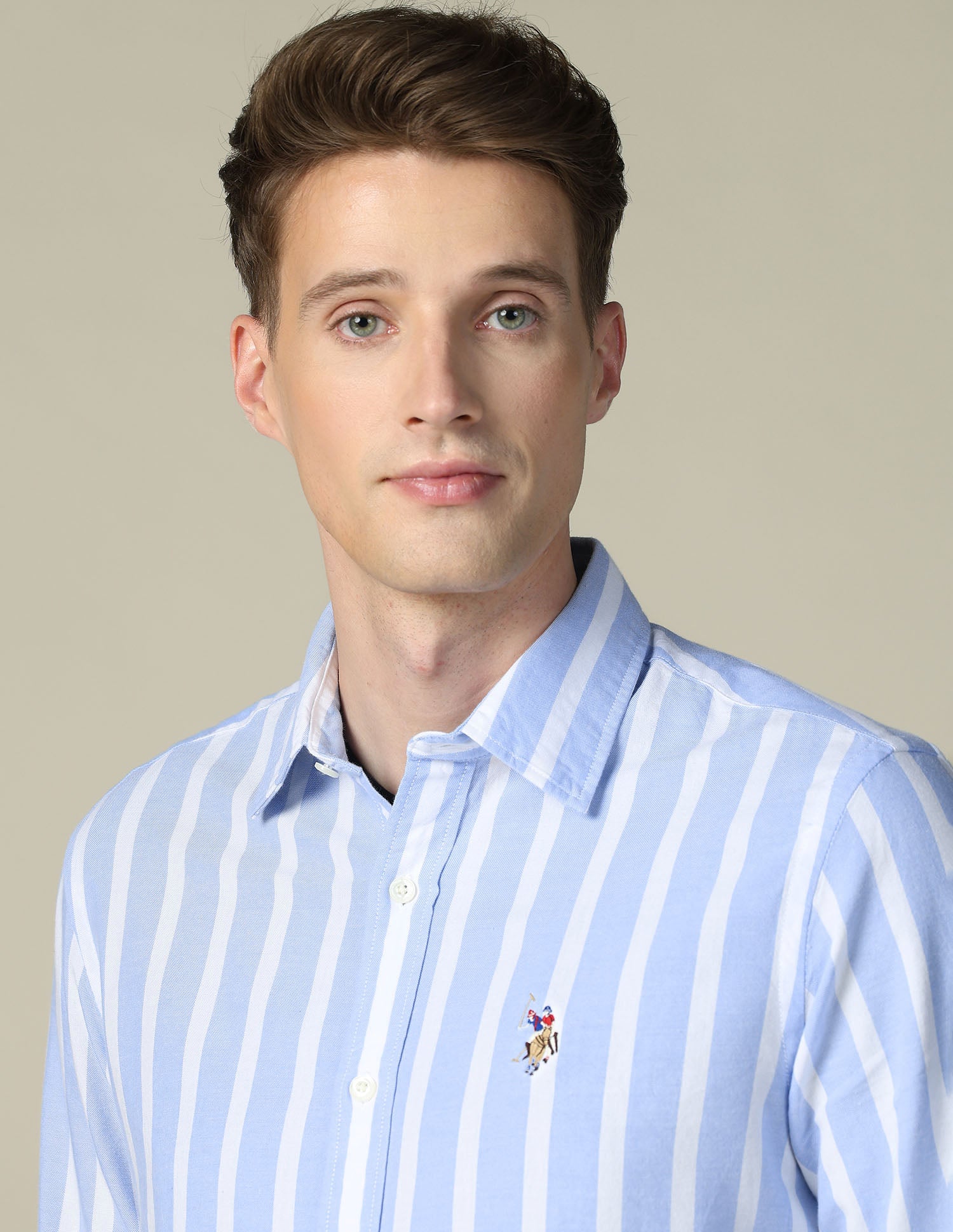 Tailored Fit Oxford Shirt Blue - U.S. POLO ASSN. | Large