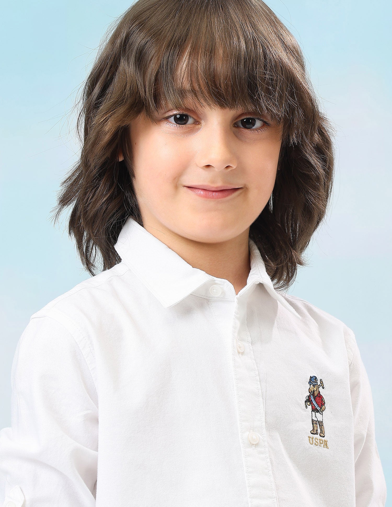 Oxford Solid Regular Fit Shirt White - U.S. Polo Assn. India | Large