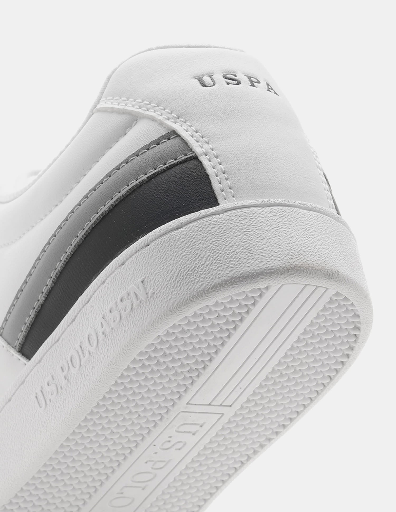Men Vince 2.0 Round Toe Sneakers White - U.S. Polo Assn. India | Large