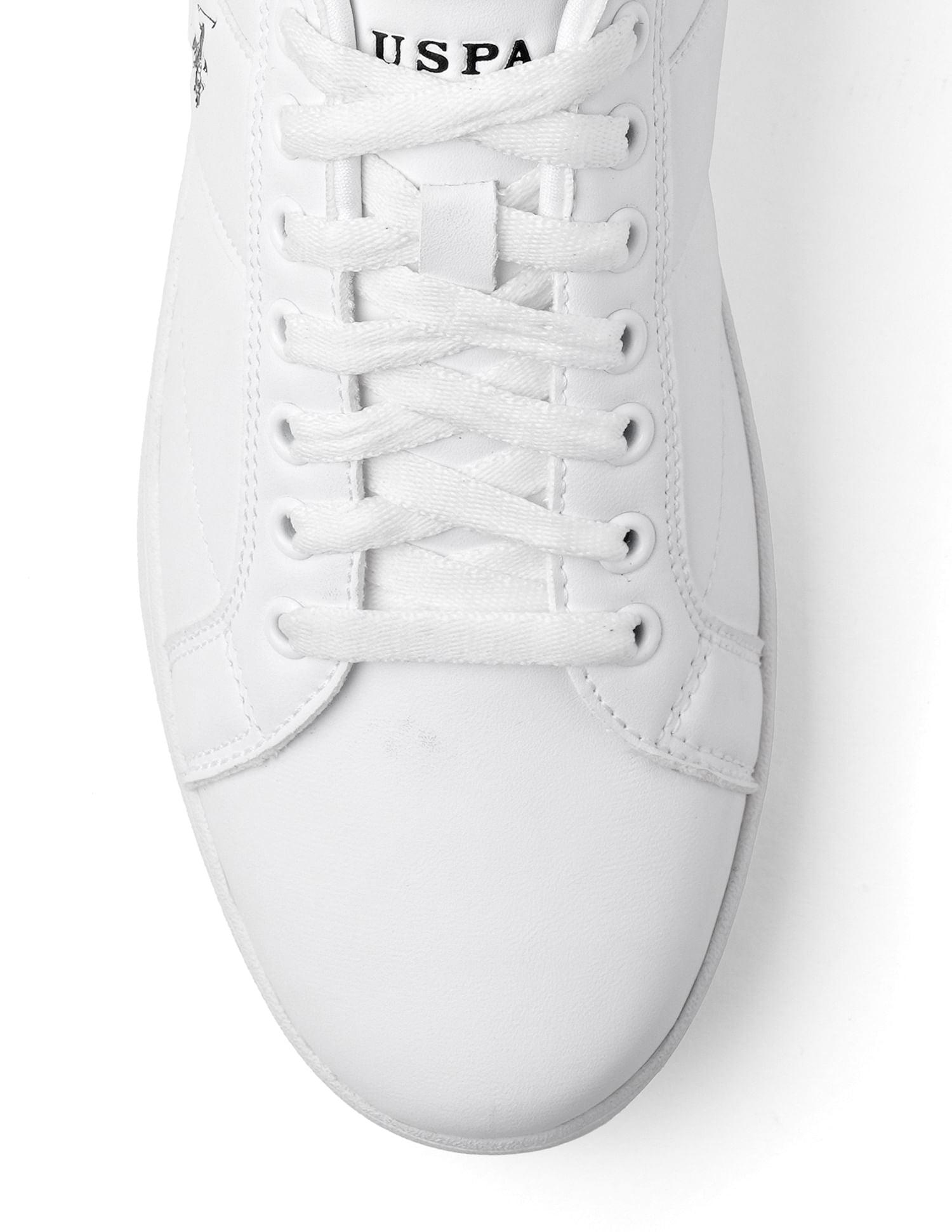 Vince Solid Casual Sneakers White - U.S. POLO ASSN. | Large