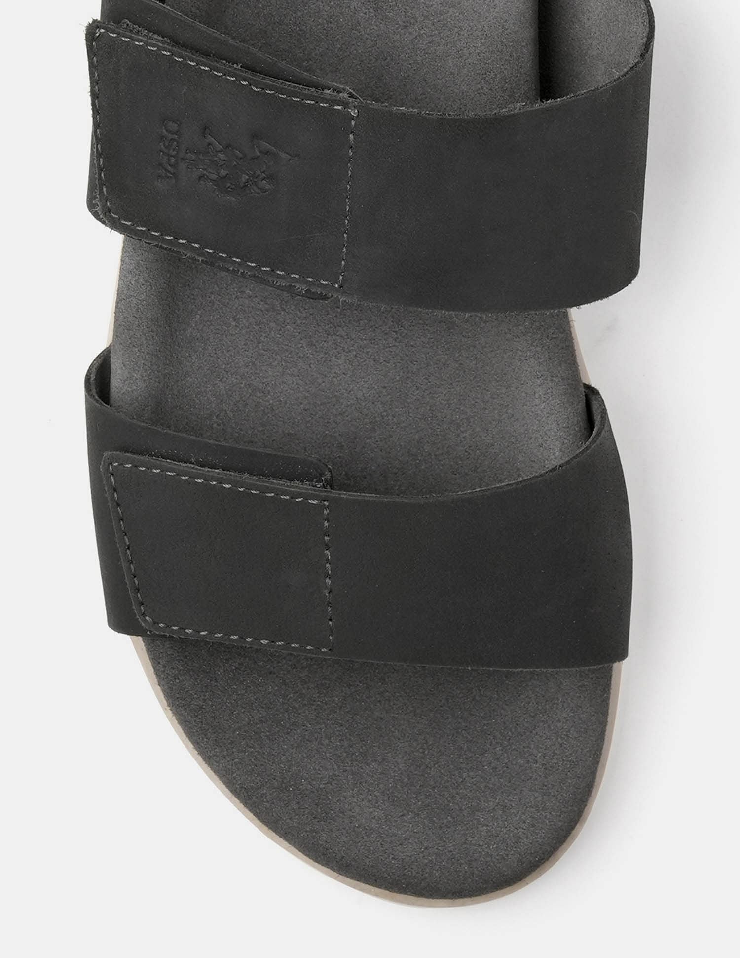 Men Griz Velcro Slippers Grey - U.S. POLO ASSN. | Large