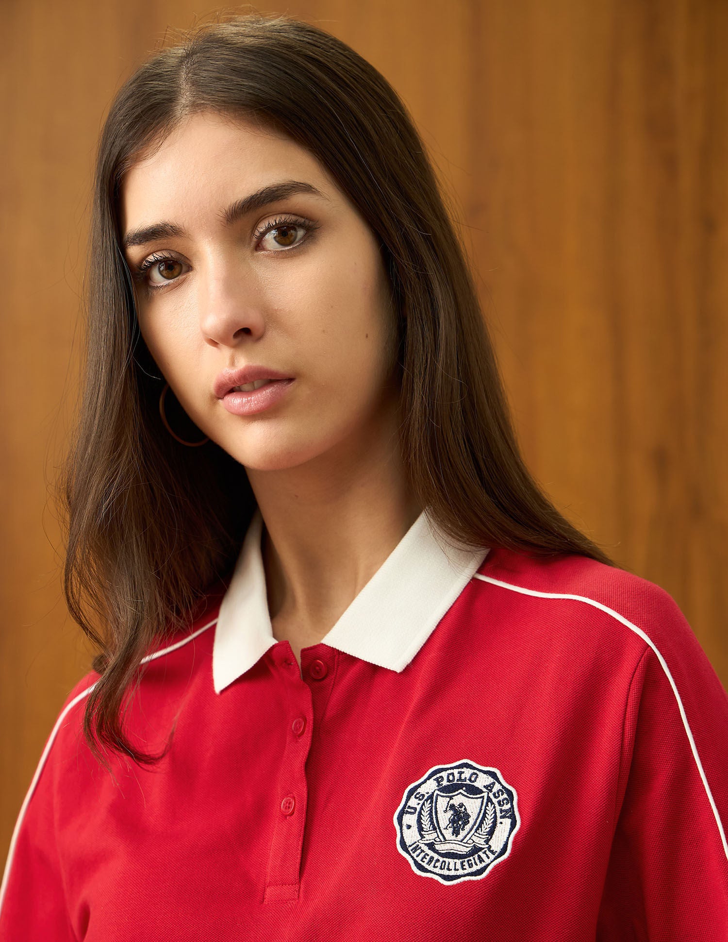 Relaxed Fit Solid Polo Shirt Red - U.S. POLO ASSN. | Large