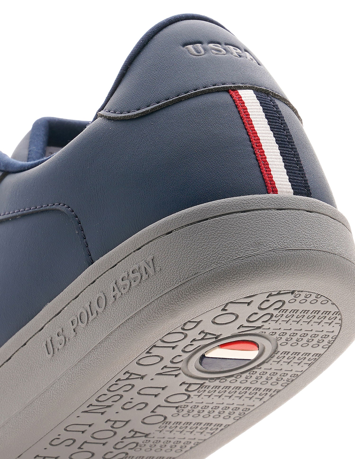 Men Reiner Navy Retro Court Sneakers Navy - U.S. POLO ASSN. | Large