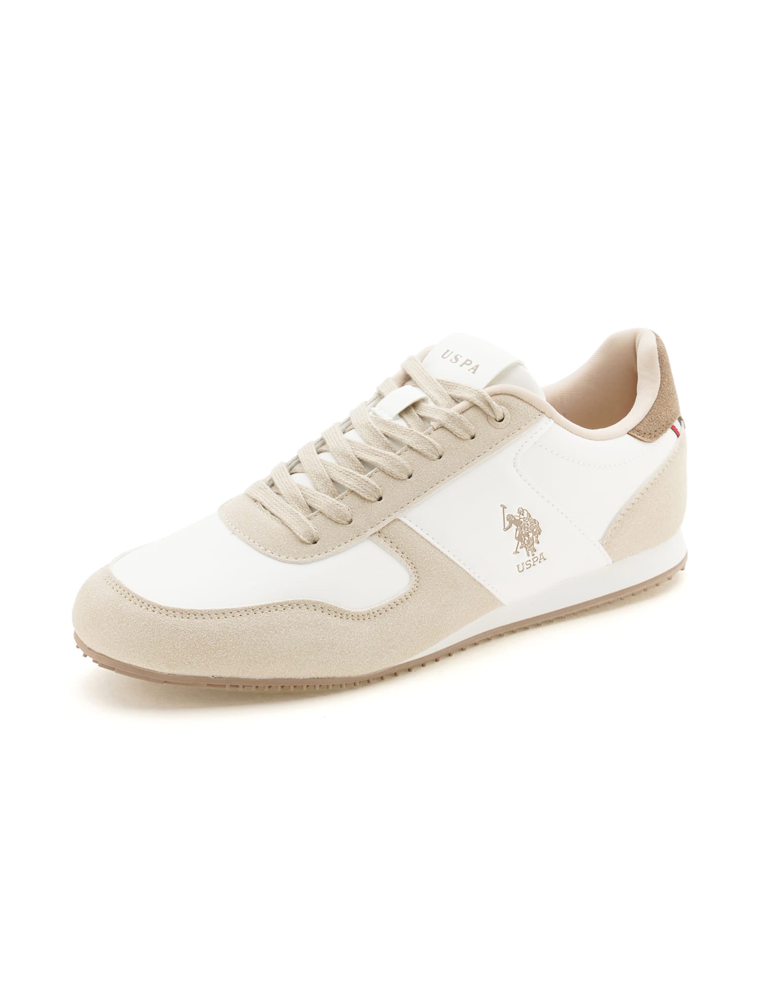 Men Sorrento 4.0 Beige Retro Sneakers Beige - U.S. Polo Assn. India | Large