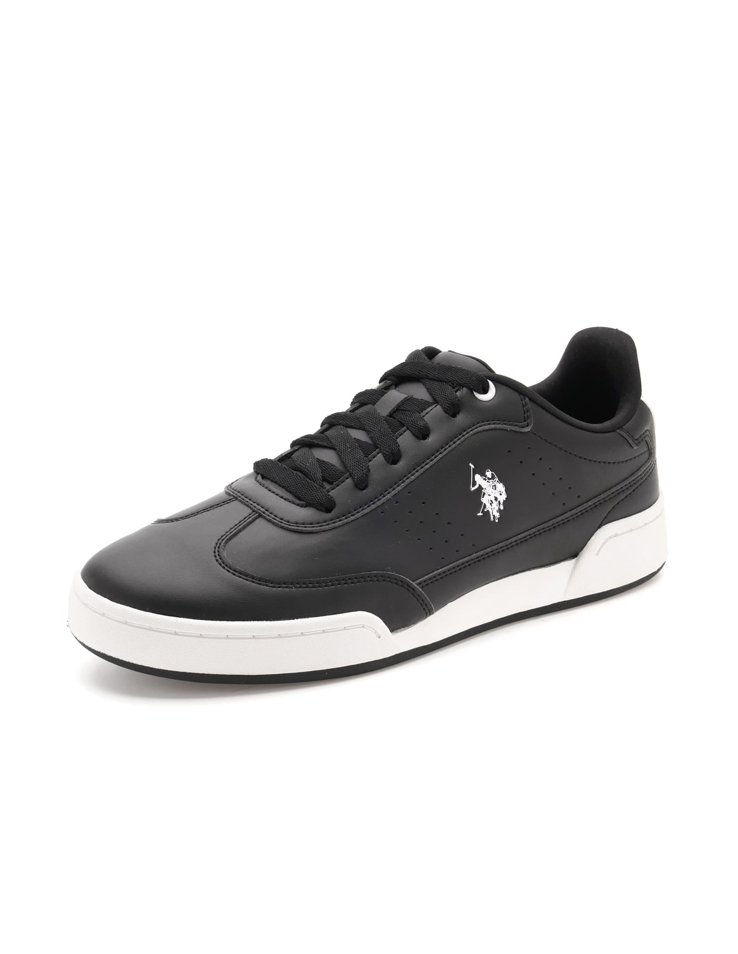 Men Camry Solid Sneaker Black - U.S. Polo Assn. India | Large