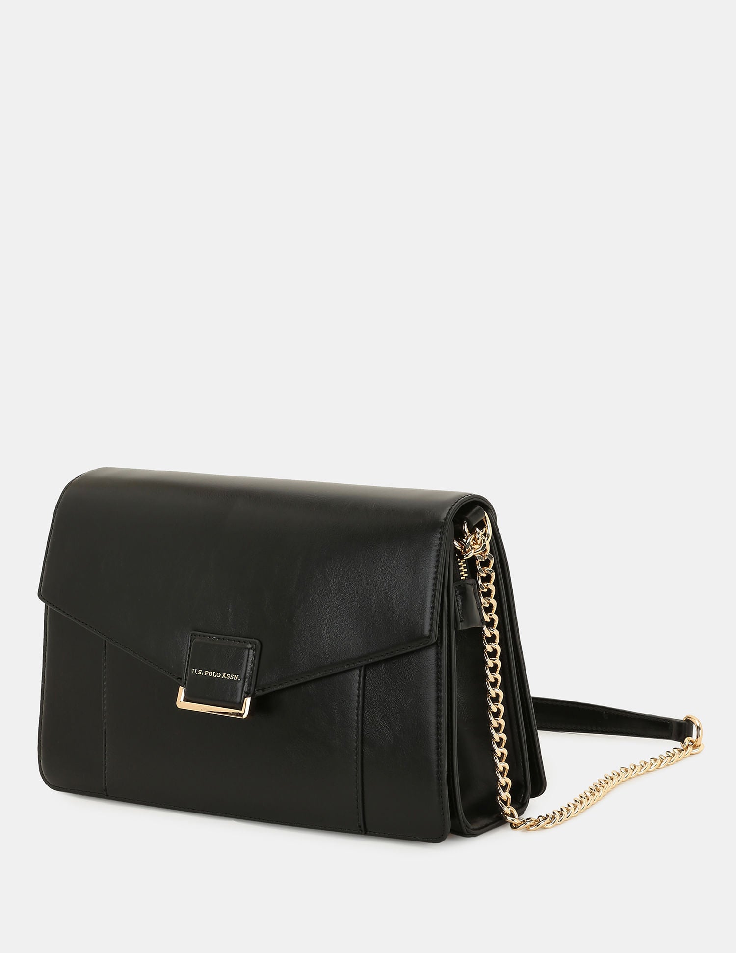 Women Birdy Sling Bag with Spacious Multi-Compartments Black - U.S. POLO ASSN. | Large