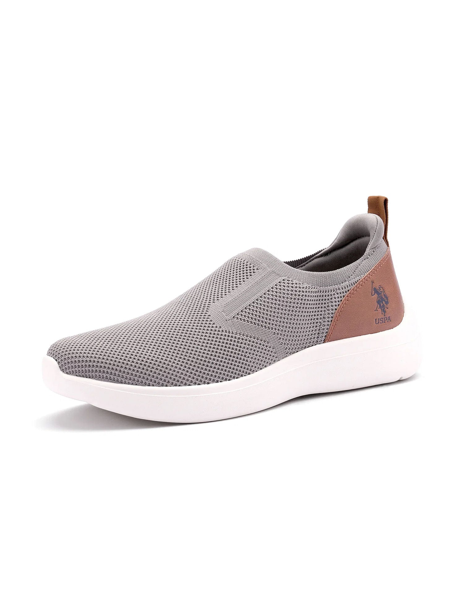 Men Tenore 2.0 Grey Uspa Sport  Sneaker Slip On Grey - U.S. Polo Assn. India | Large