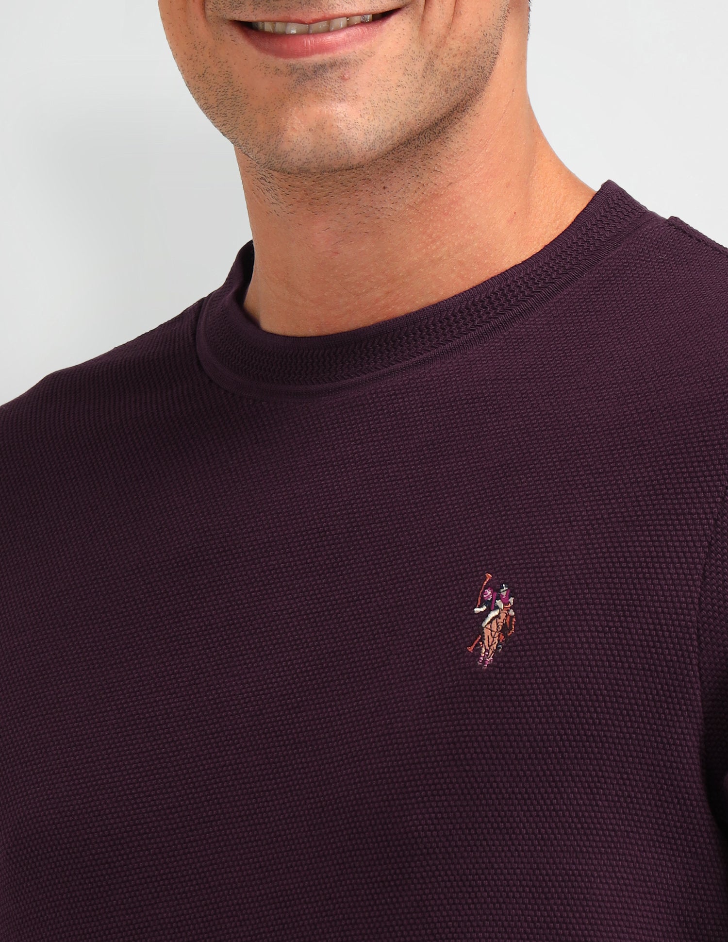 Solid Muscle Fit T-Shirt Navy - U.S. POLO ASSN. | Large