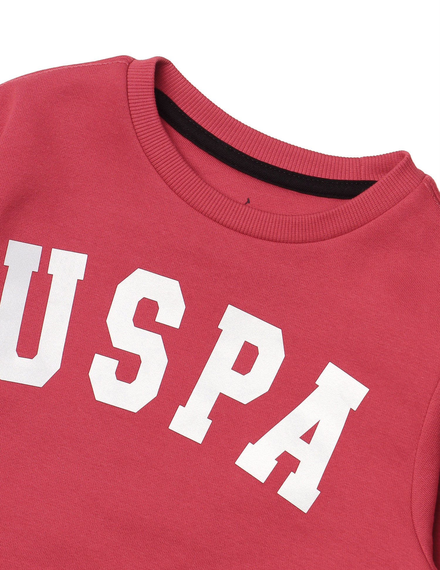 Boys Brand Printed Regular Fit Sweatshirt Red - U.S. POLO ASSN. | Large