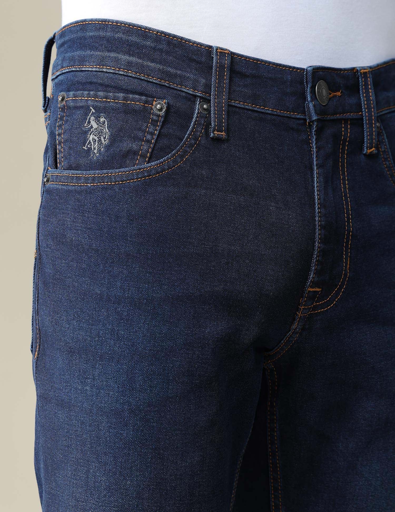 Brandon Slim Tapered Fit Jeans Blue - U.S. POLO ASSN. | Large