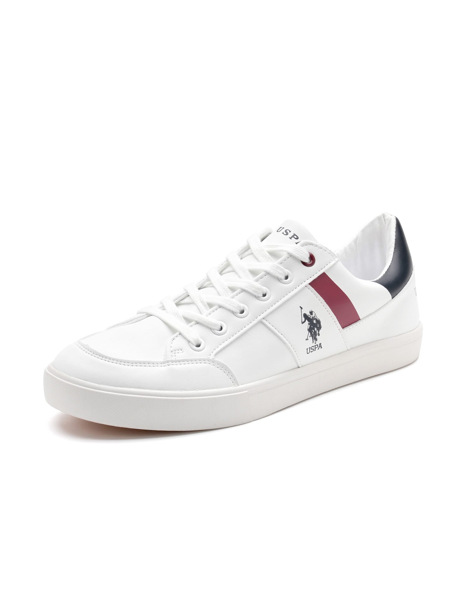 Men Narlin 2.0 Colourblocked Sneakers White - U.S. Polo Assn. India | Large