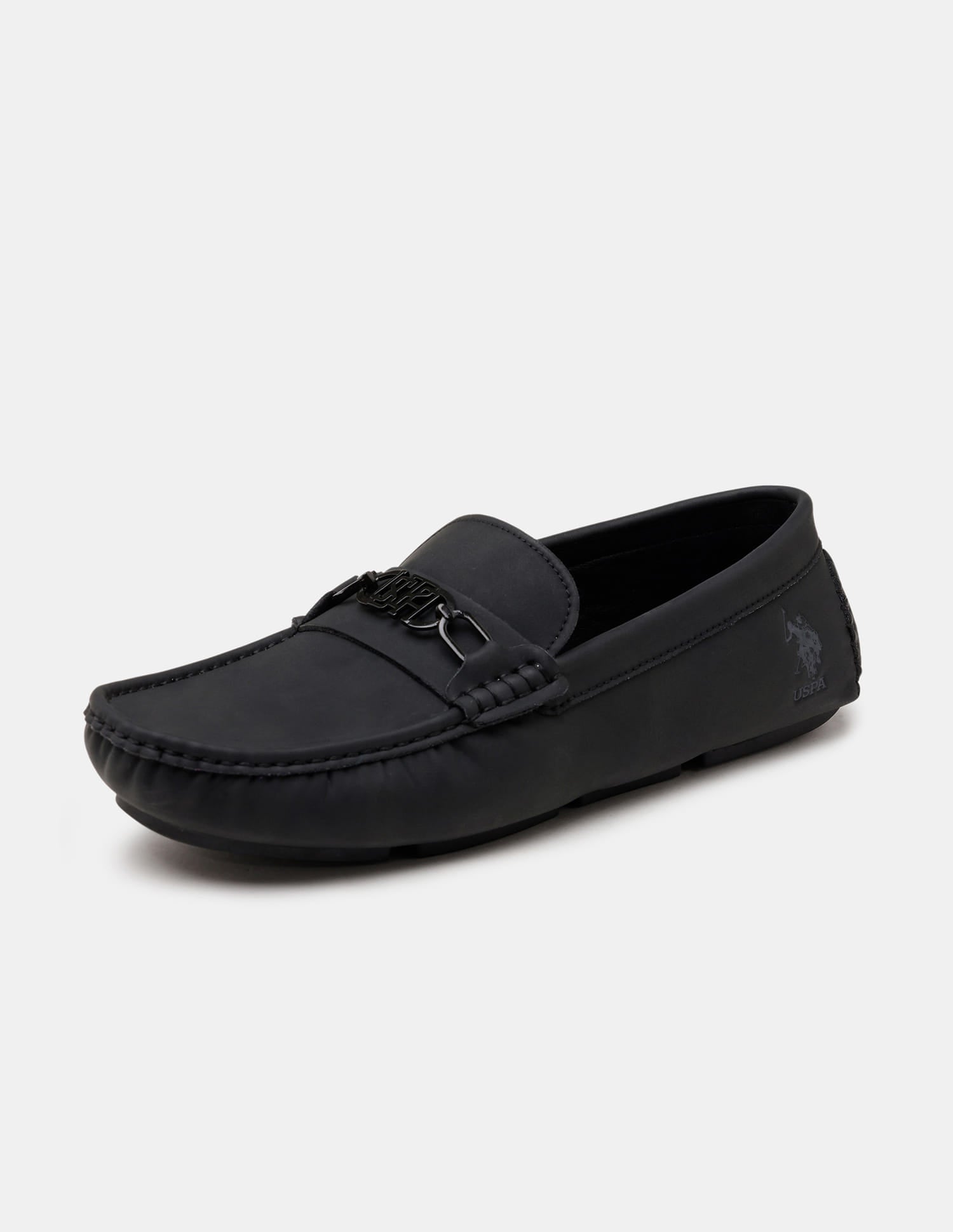 Men Knox Slip-Ons Loafers Black - U.S. Polo Assn. India | Large