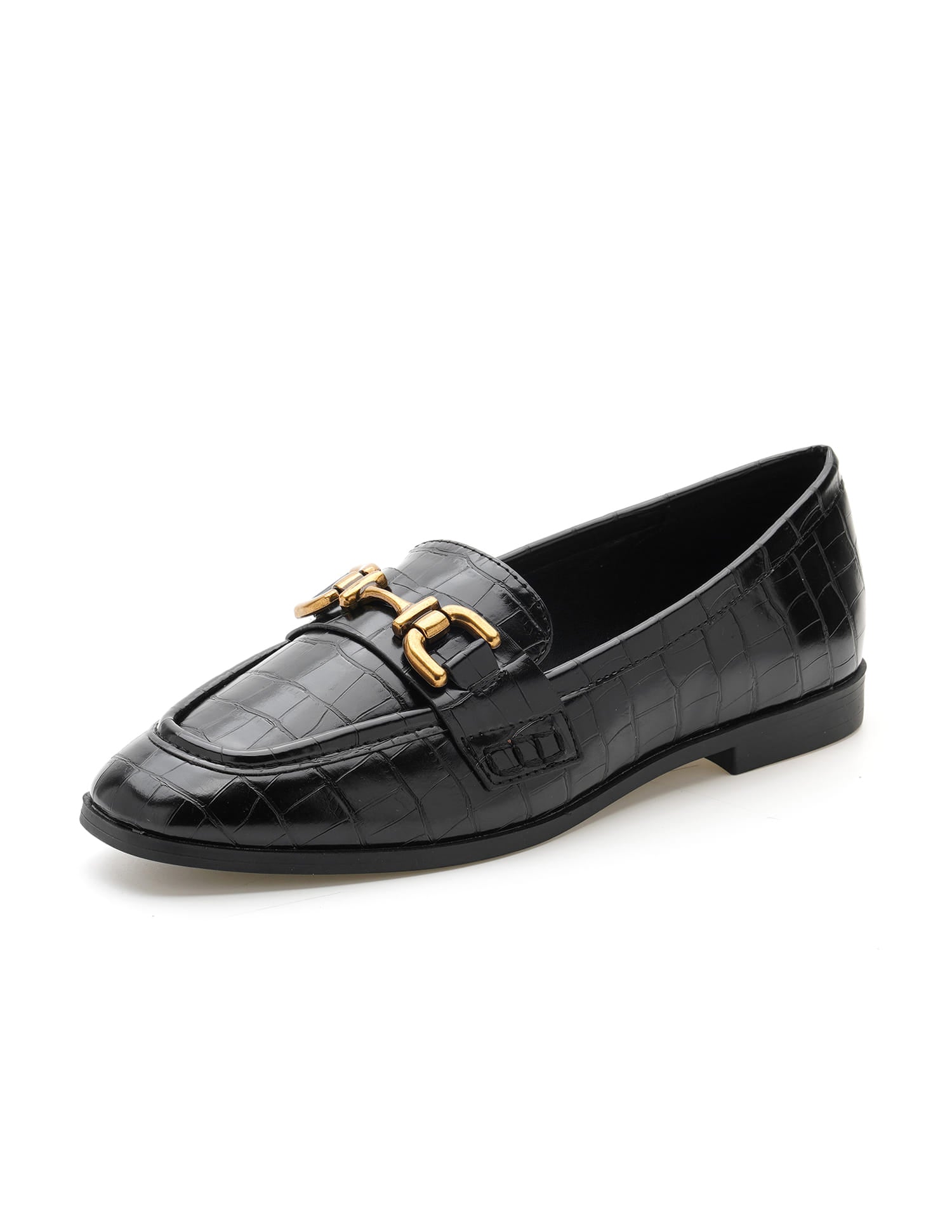 Luna Black Loafers Black - U.S. Polo Assn. India | Large