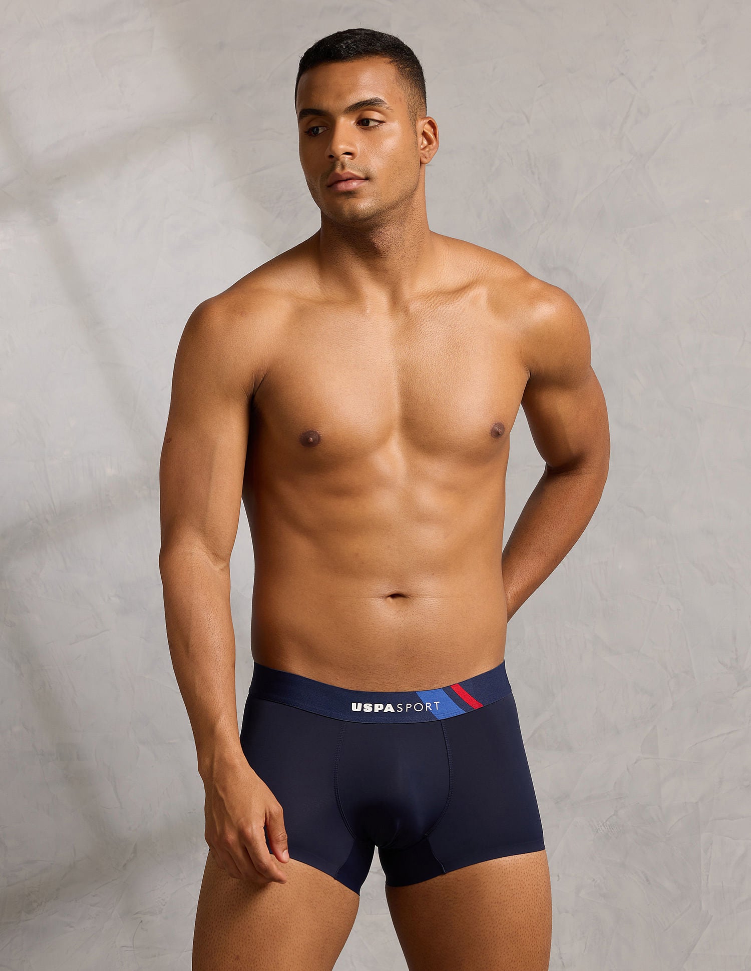 Micro Fibre High Stretch Trunk Navy - U.S. POLO ASSN. | Large