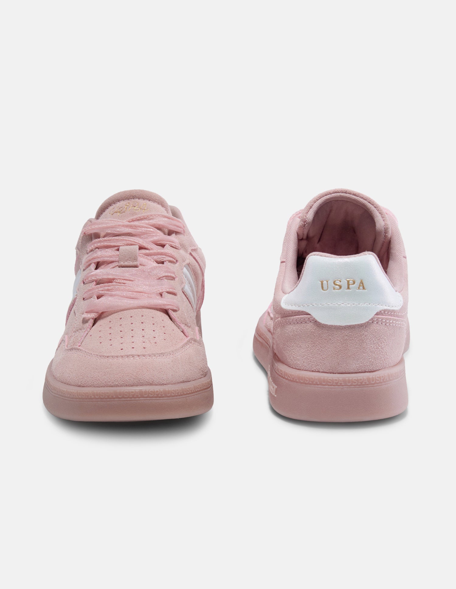 Urvi Round Toe Sneakers Pink - U.S. Polo Assn. India | Large