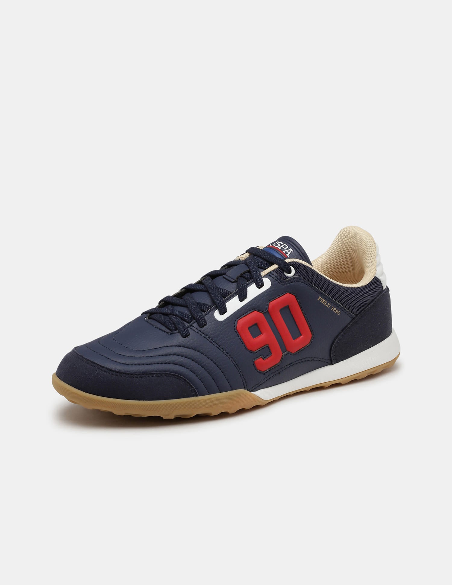Numeric Embossed Field 1890 Sneakers Navy - U.S. Polo Assn. India | Large