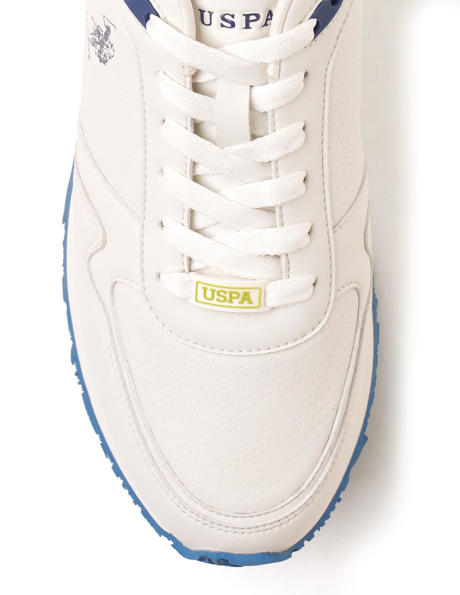 Men Lowen 2.0 Solid Sneakers Off White - U.S. Polo Assn. India | Large