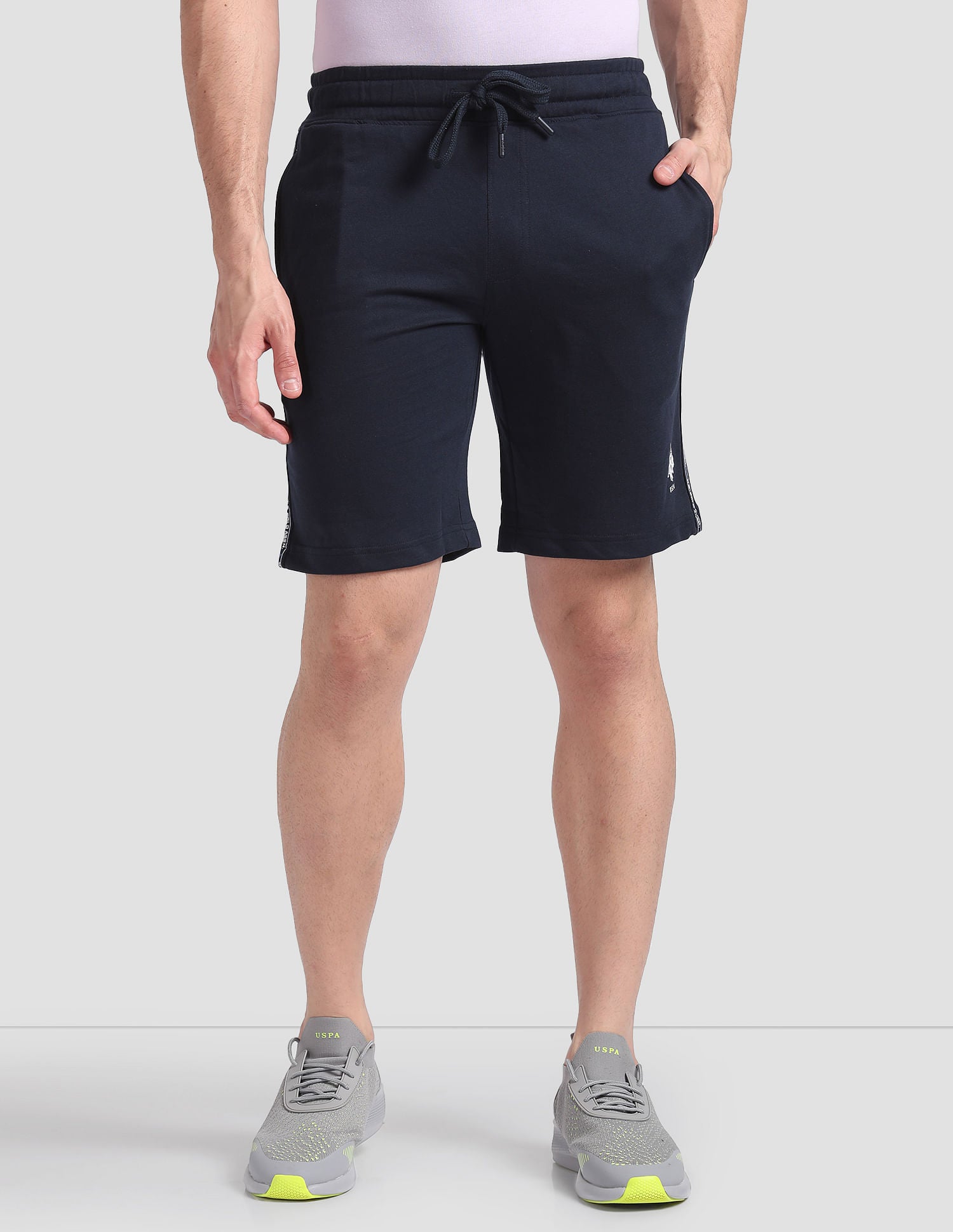 Statement LS003 Lounge Shorts - Pack Of 1 Navy - U.S. POLO ASSN. | Large
