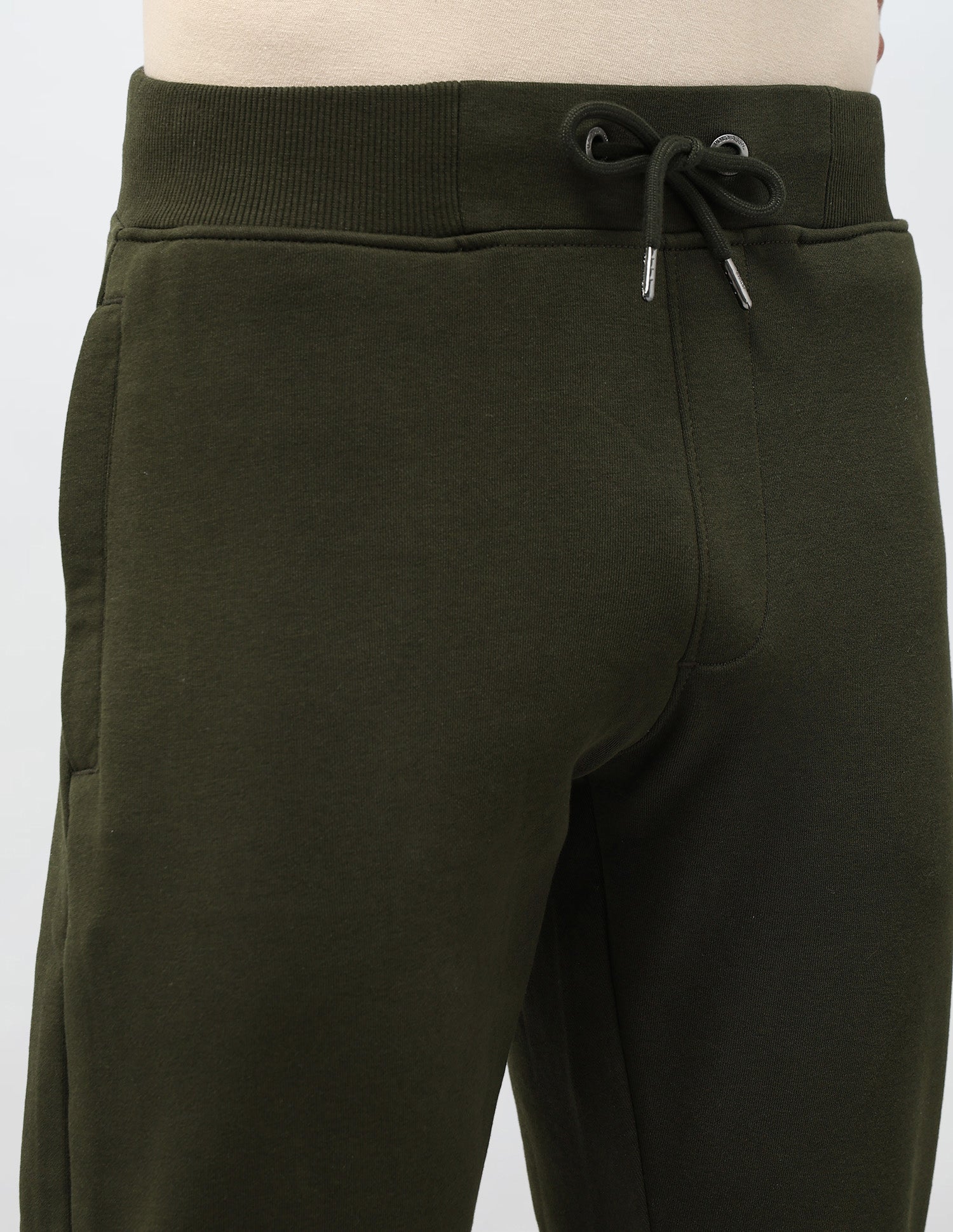 Solid Regular Fit Track Pants Olive - U.S. POLO ASSN. | Large