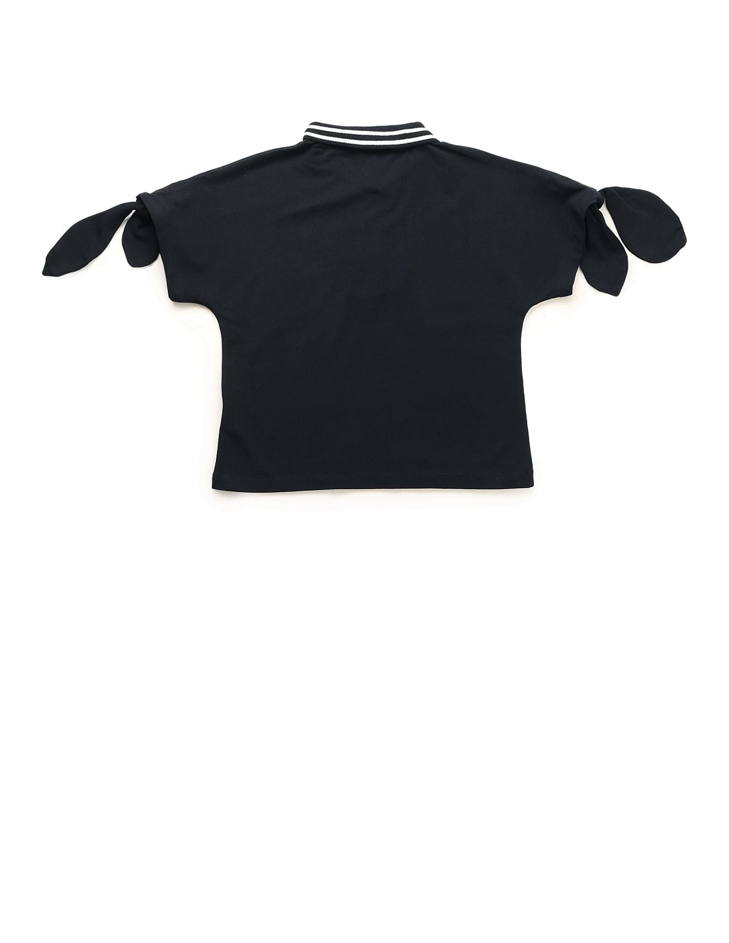 Girls Cruise Nautical Polo Shirt Navy - U.S. POLO ASSN. | Large