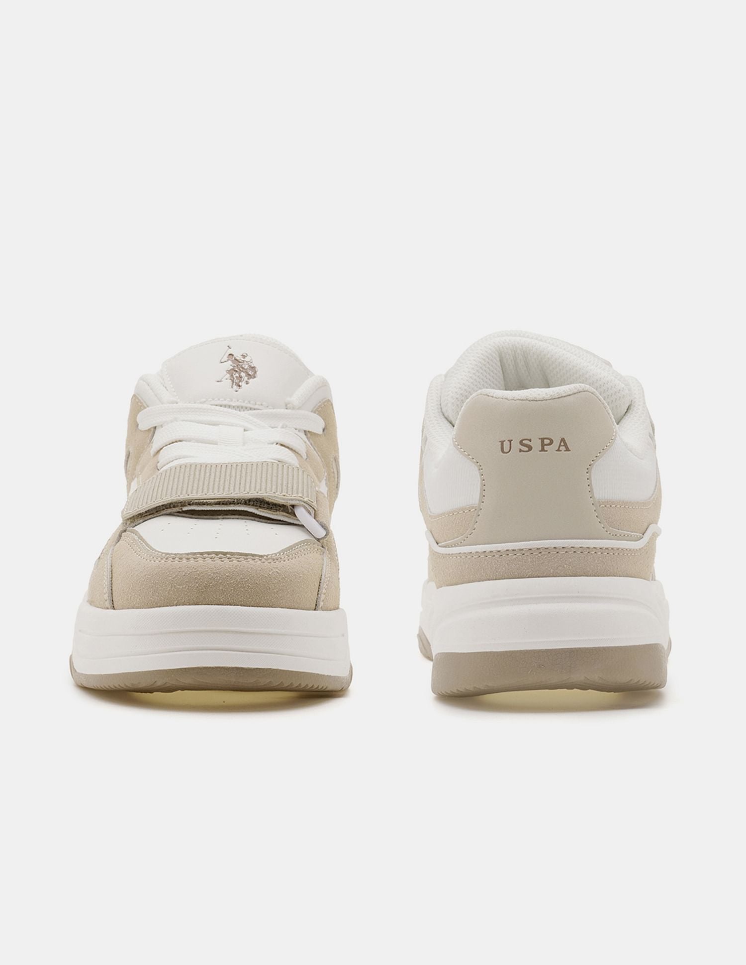 Men Low Top Steven Sneakers Beige - U.S. POLO ASSN. | Large