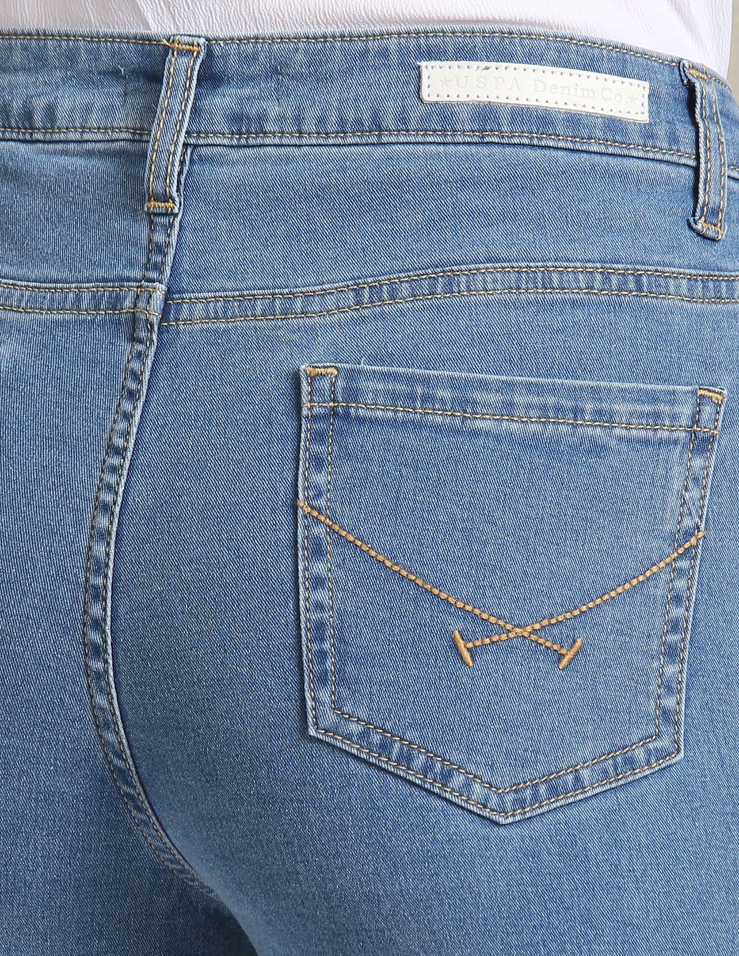 Slim Fit Blue Jeans Blue - U.S. POLO ASSN. | Large