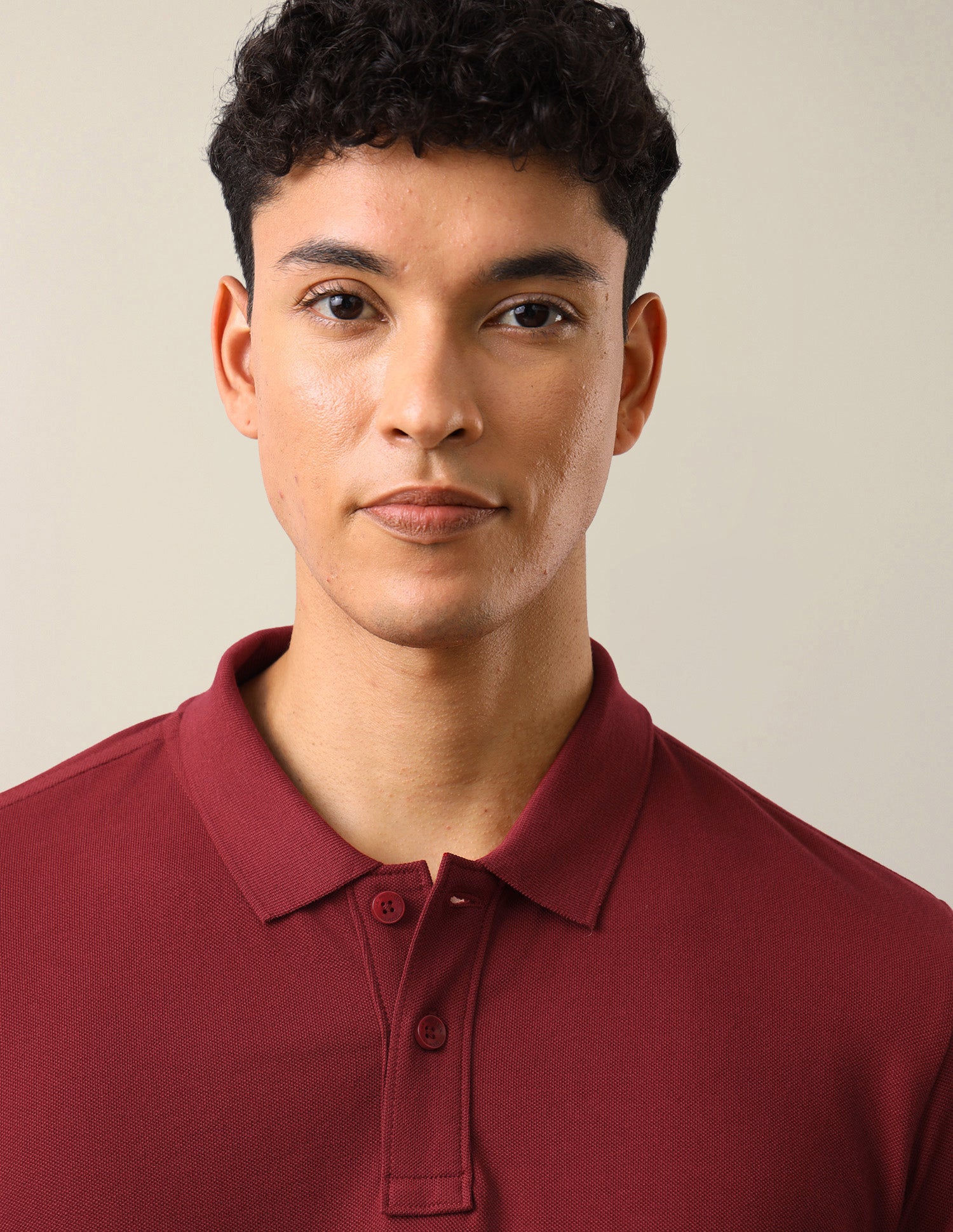 Colourblocked With Brand Printed Slim Fit Polo Shirt Red - U.S. Polo Assn. India | Large