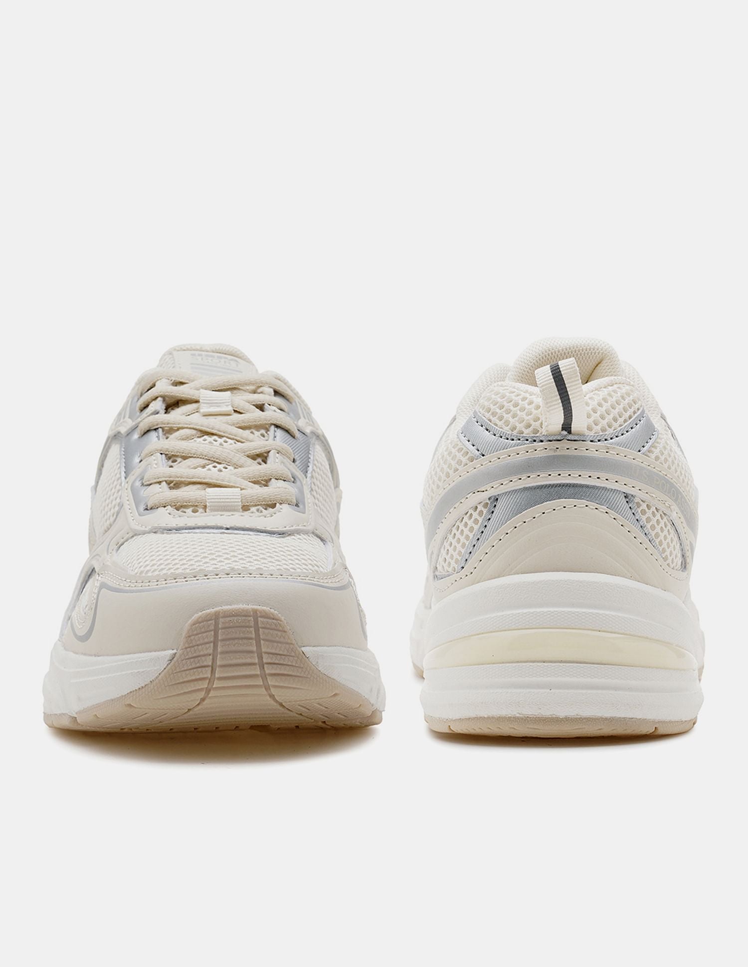 Women Eun-Ji Colour Blocked Sneakers Nude - U.S. POLO ASSN. | Large