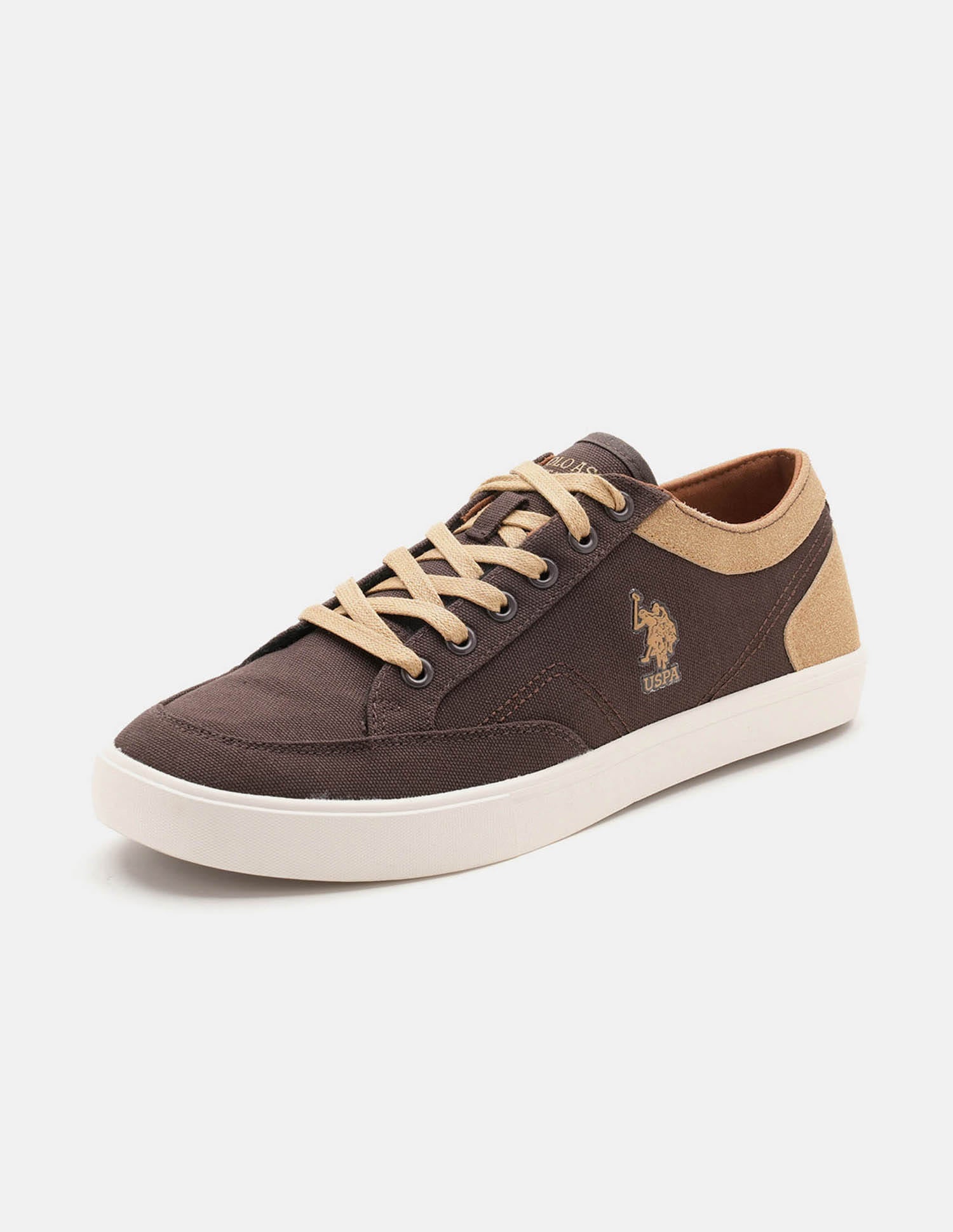 Men Monton 6.0 Colour Blocked Sneakers Brown - U.S. Polo Assn. India | Large