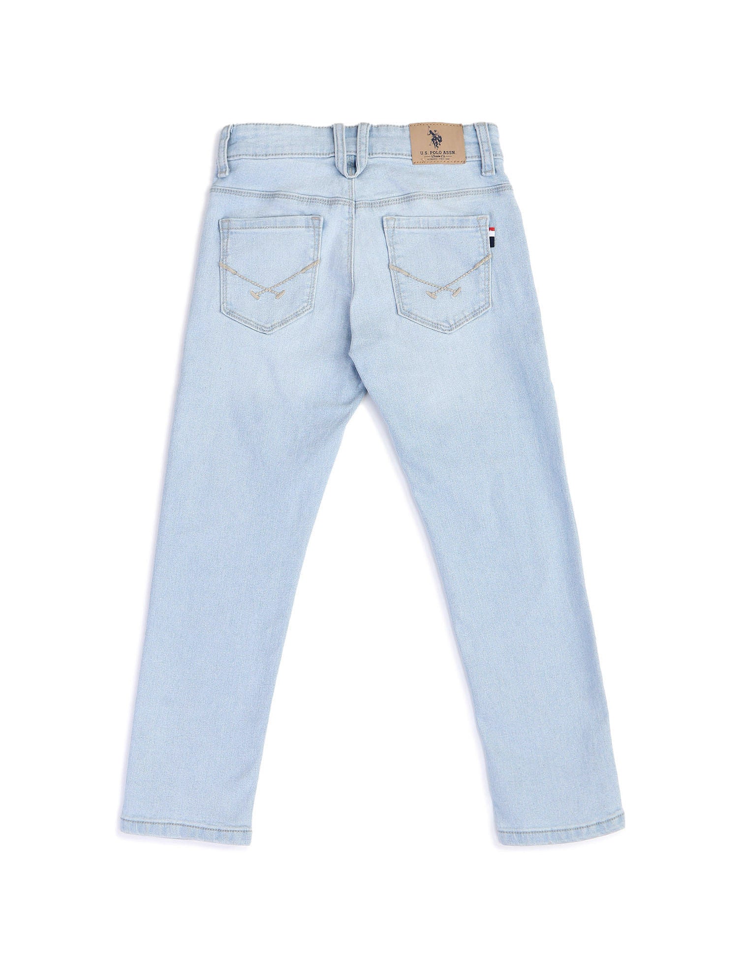 Slim fit Solid Jeans Light Blue - U.S. POLO ASSN. | Large