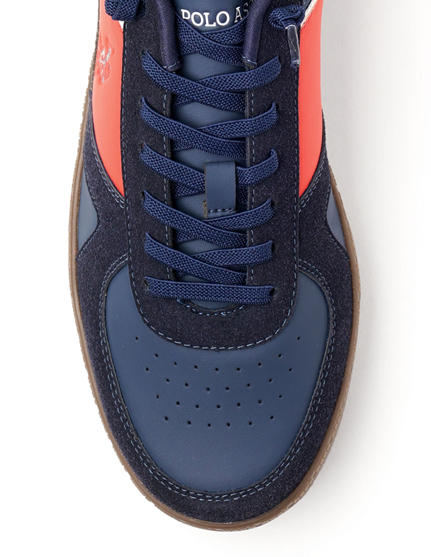 Men Jorge Colourblocked Sneakers Navy - U.S. Polo Assn. India | Large