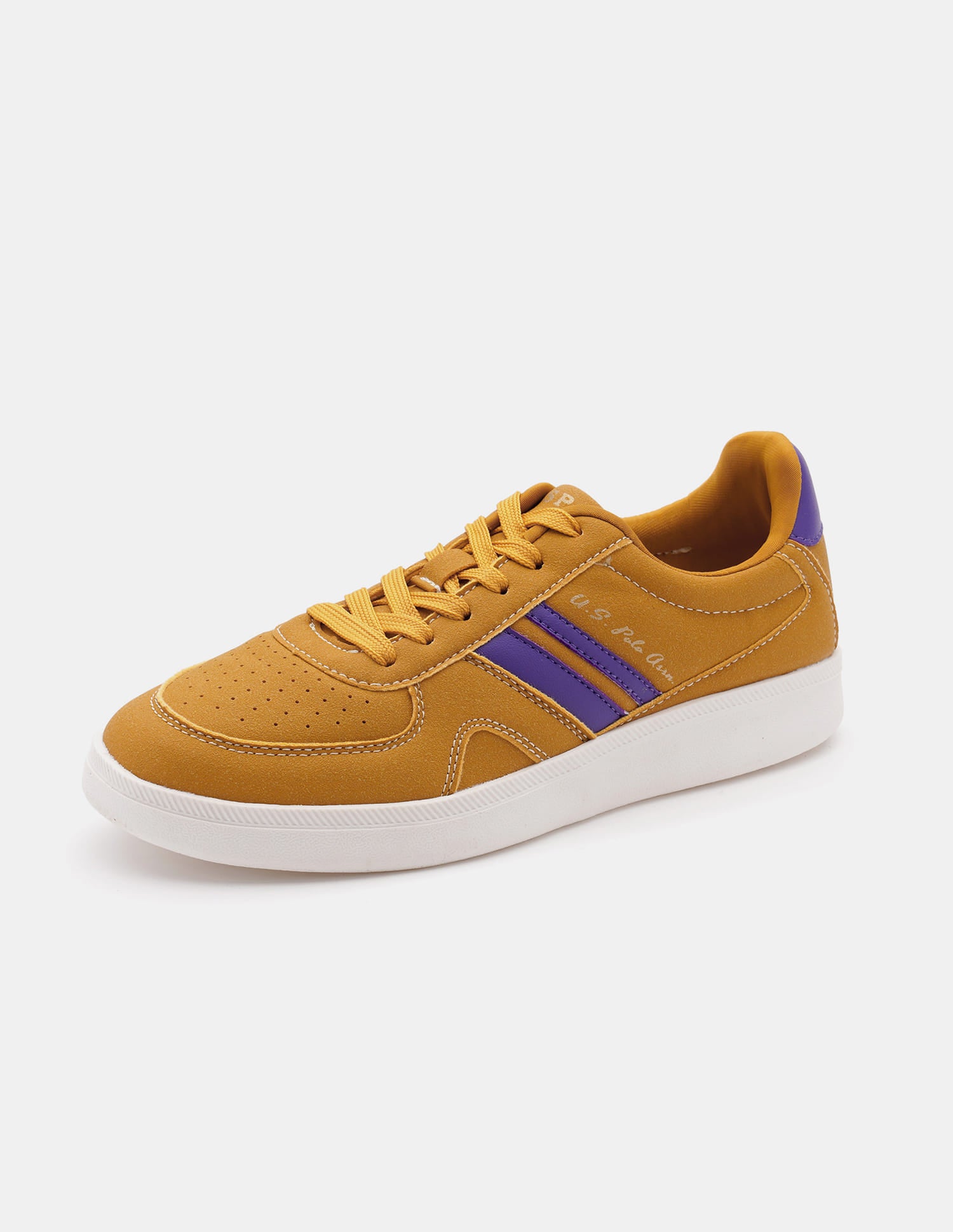 Edda Yellow Sneakers Shoes Yellow - U.S. Polo Assn. India | Large