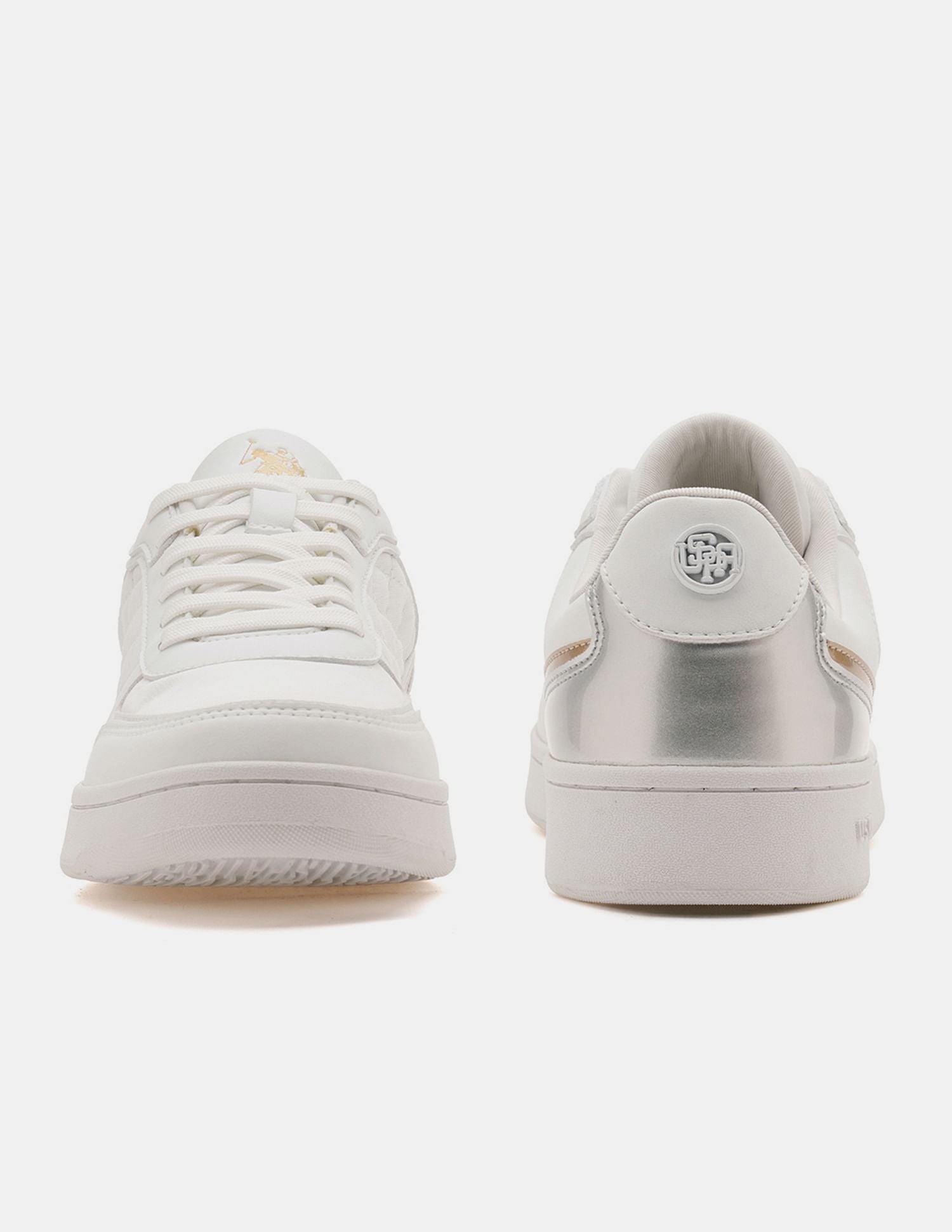 Women Sophie 2.0 Metallic Sneakers Off White - U.S. POLO ASSN. | Large