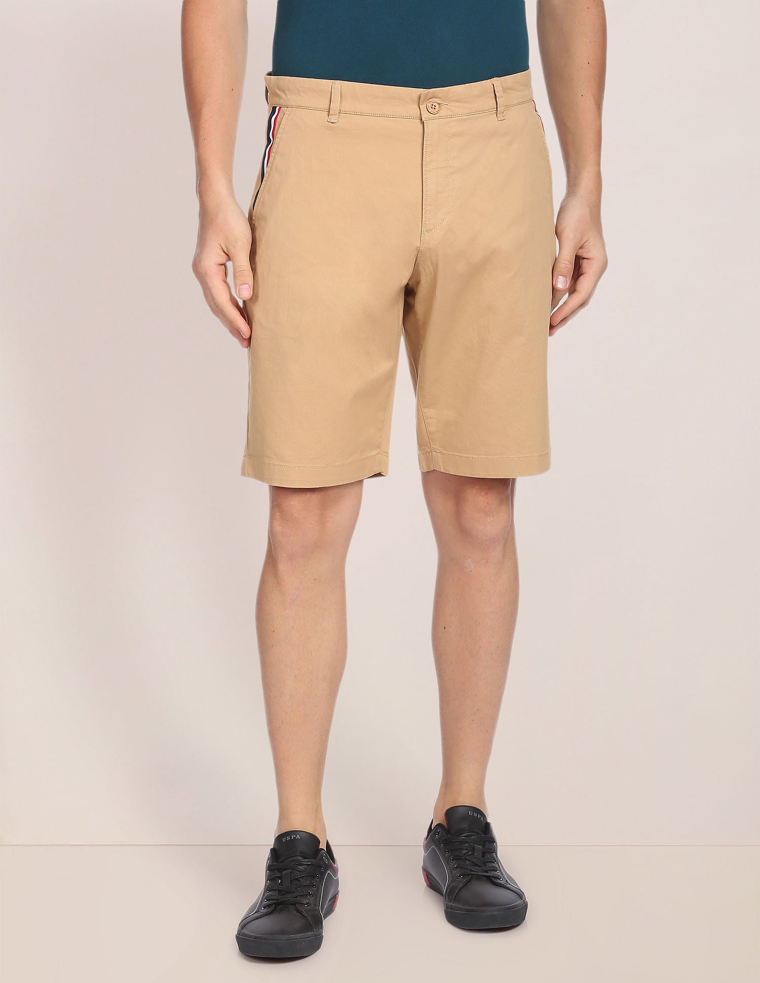 Solid Twill Shorts