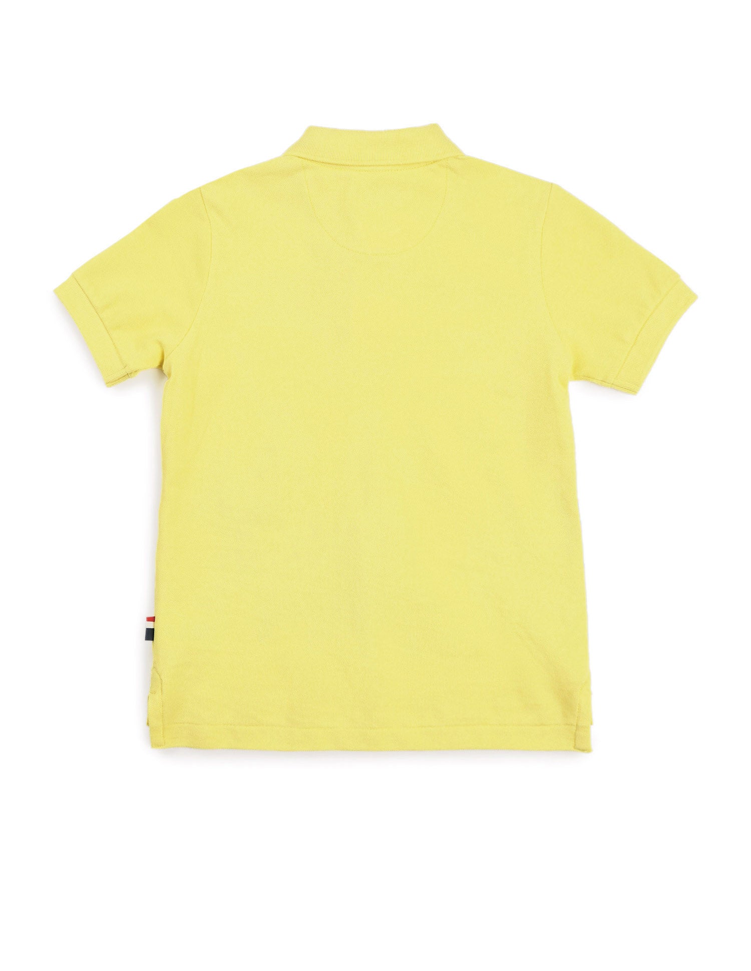 Boys Regular Fit Graphic Printed Polo Shirt Light Yellow - U.S. POLO ASSN. | Large