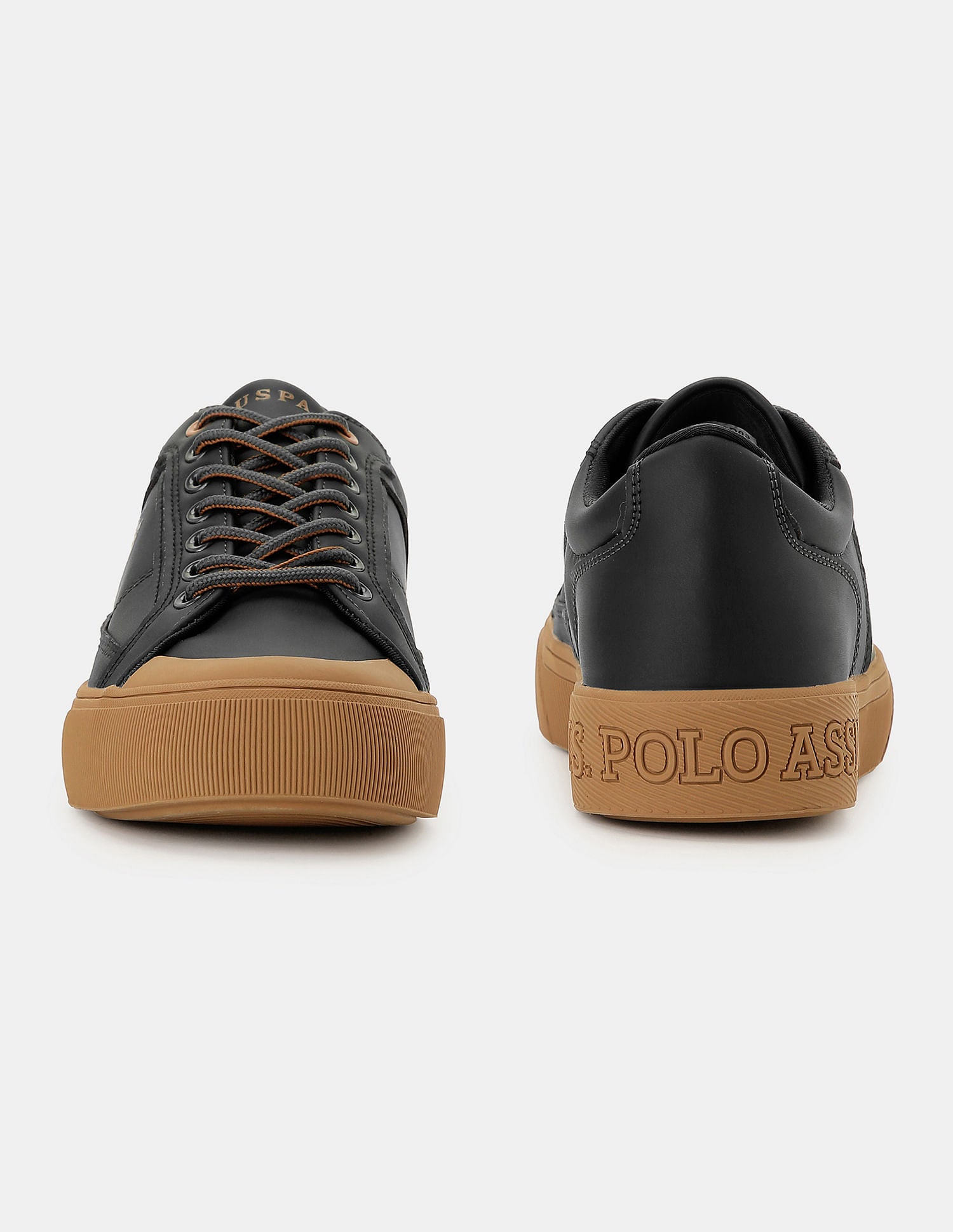 Men Ruben 2.0 Colour Blocked Sneakers Black - U.S. POLO ASSN. | Large