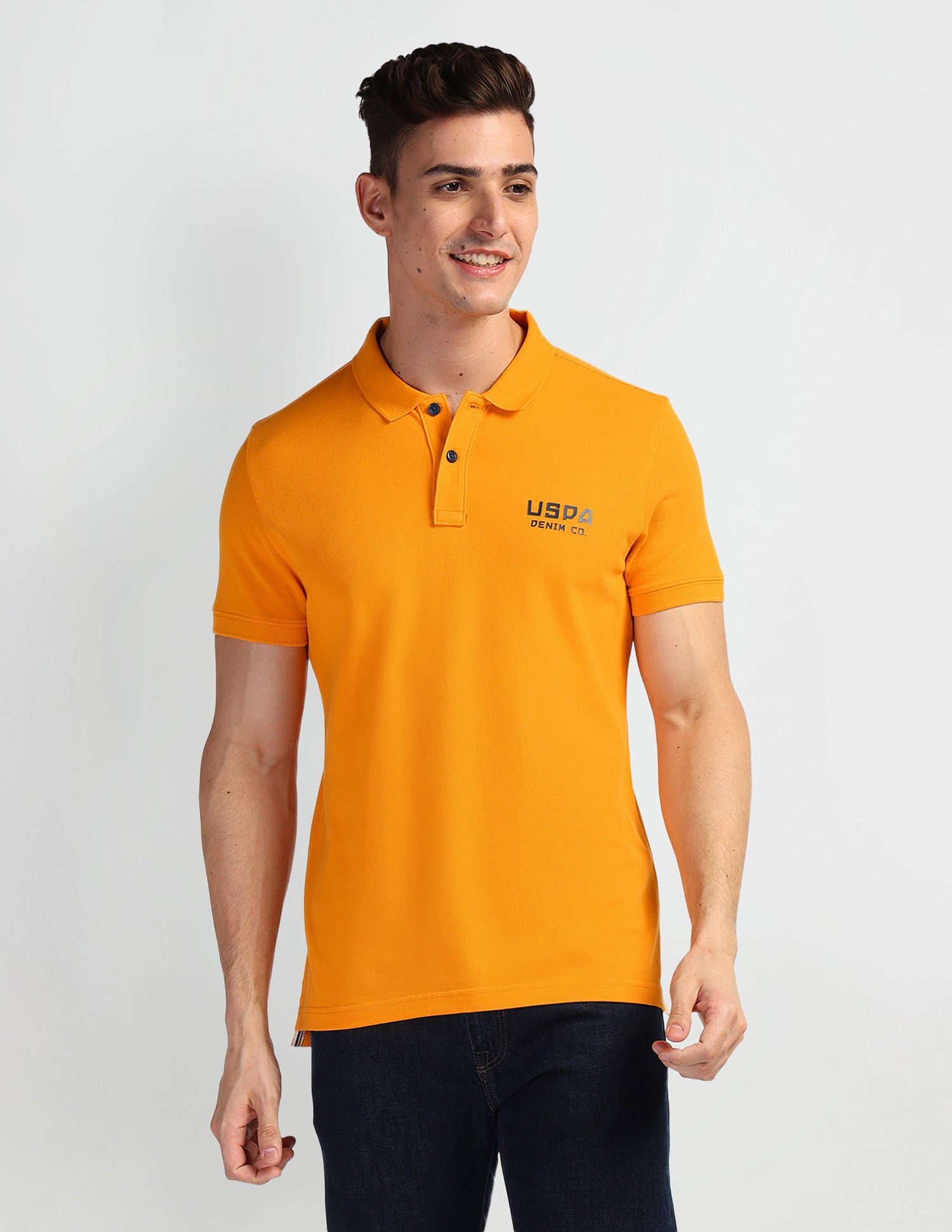 Solid Pique Polo Shirt Multi - U.S. Polo Assn. India | Large