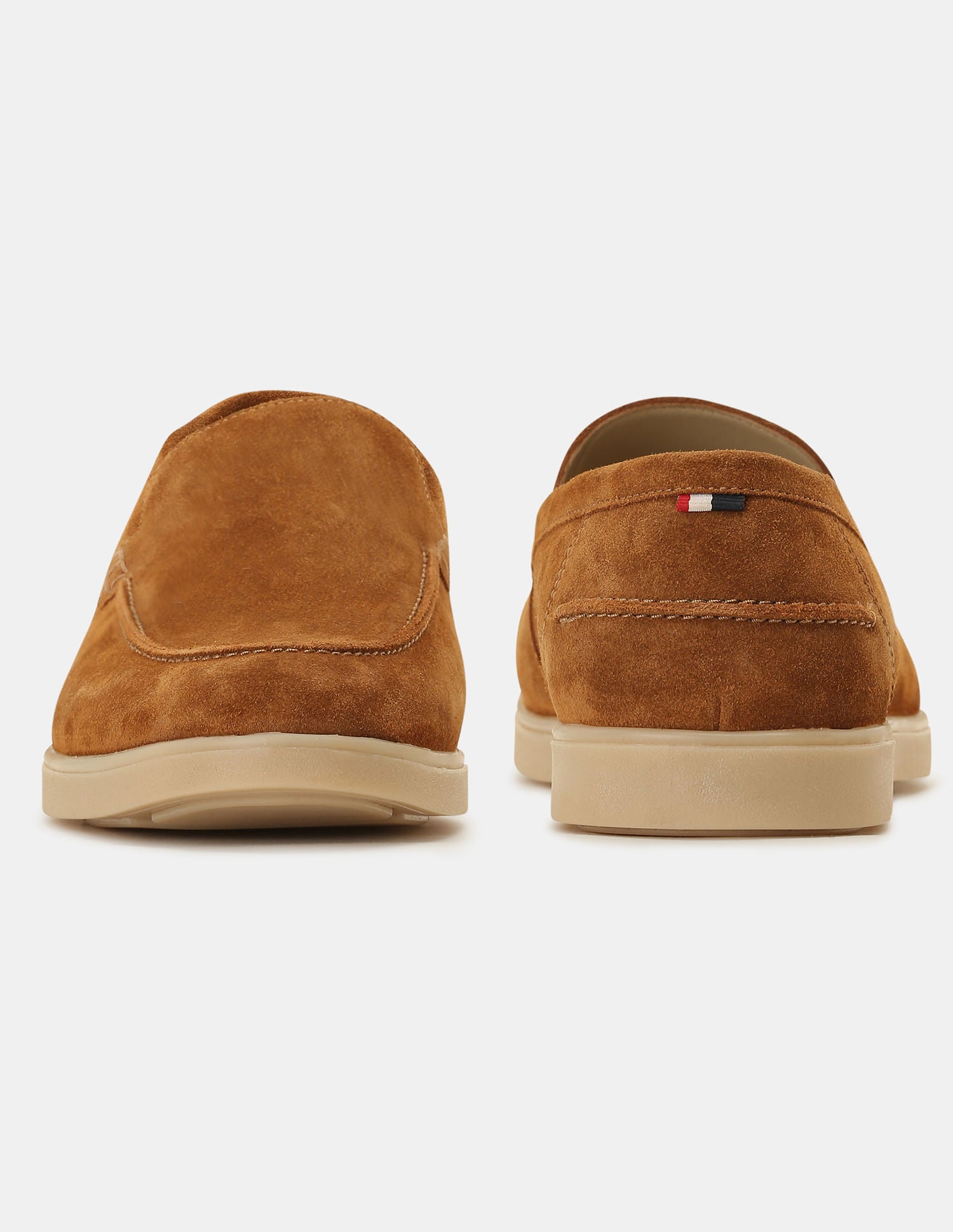 Men Round Toe Mael Slip-On Shoes Tan - U.S. Polo Assn. India | Large