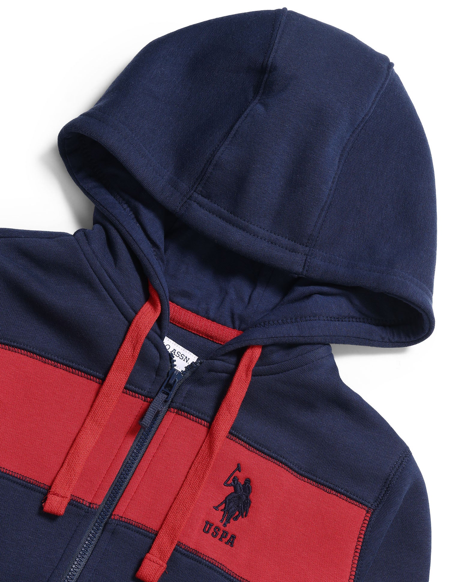 Boys Brand Printed Regular Fit Sweatshirt Navy - U.S. POLO ASSN. | Large