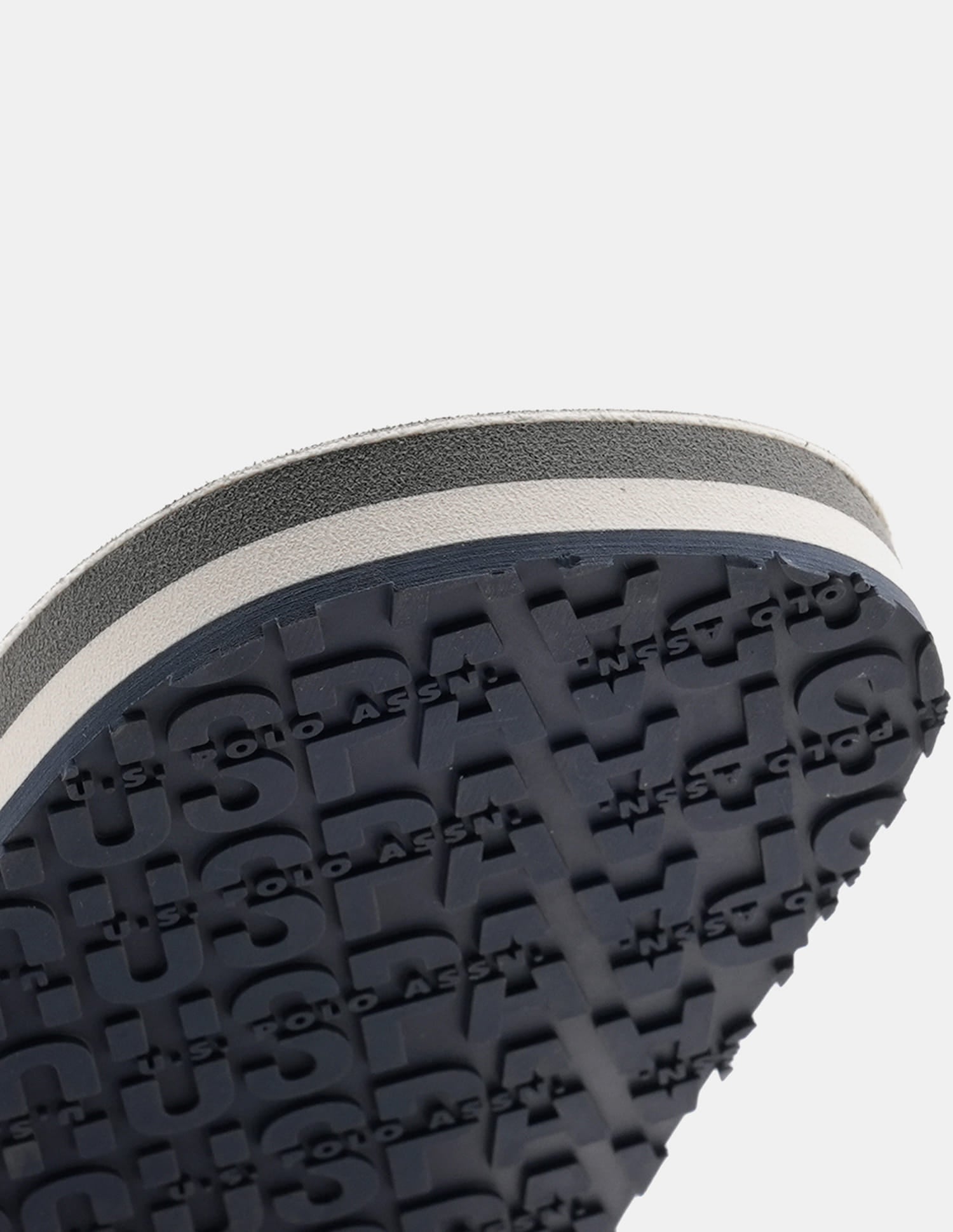 Men Nesta Striped Flip Flops Light Grey - U.S. Polo Assn. India | Large