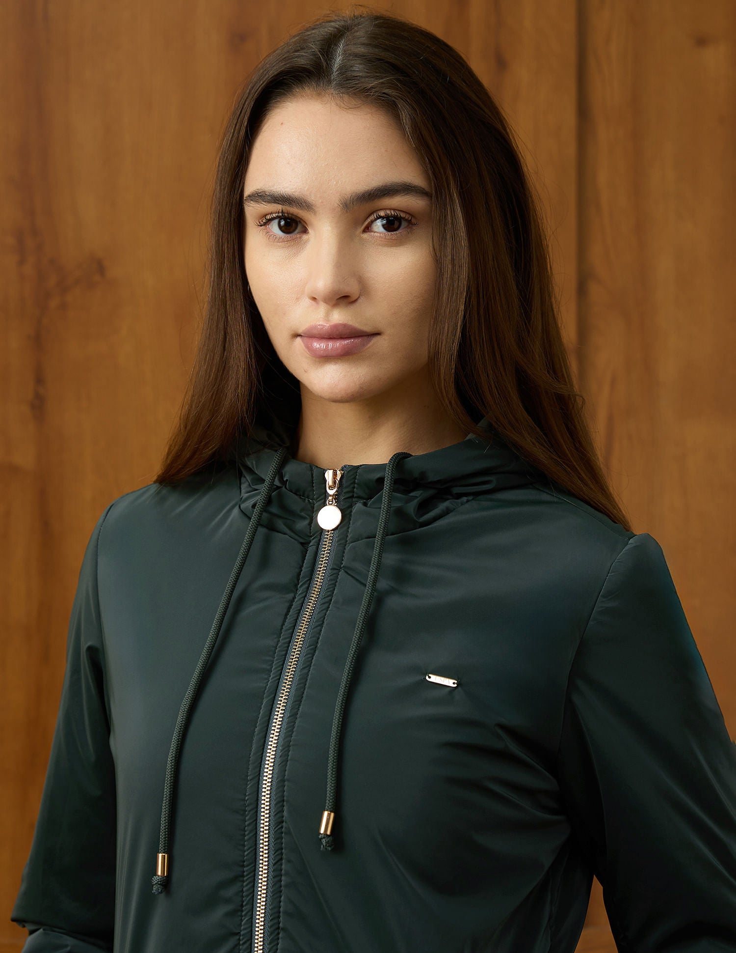 Solid Regular Fit Hooded Jacket Green - U.S. POLO ASSN. | Large