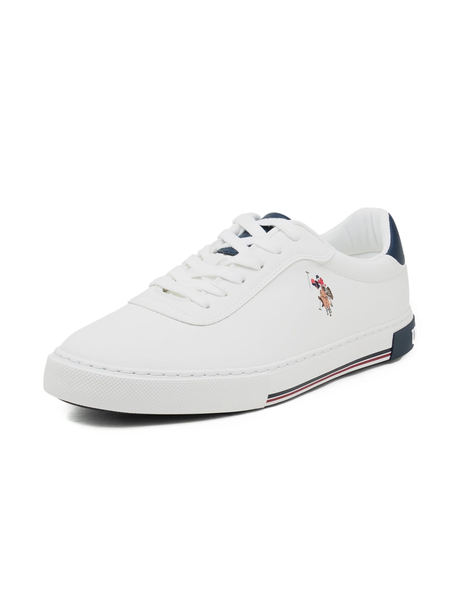 Men Solid Moore 6.0 Sneakers Off White - U.S. Polo Assn. India | Large
