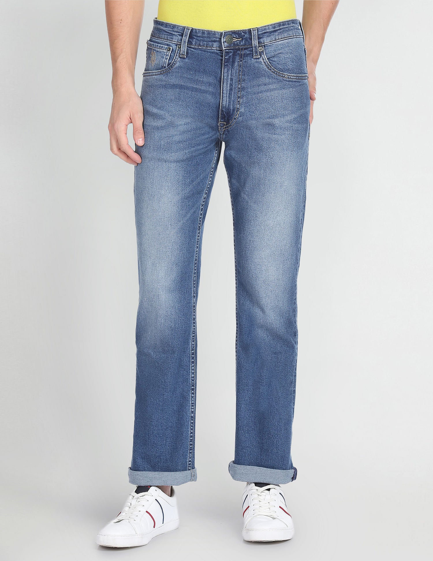 Mid Rise Connor Bootcut Jeans – U.S. Polo Assn. India