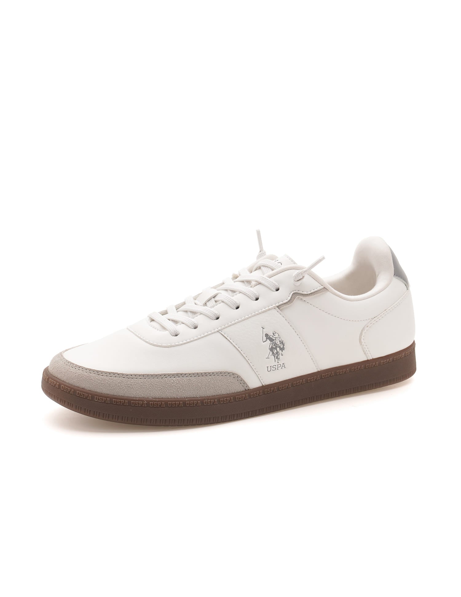Men Milton Colourblocked Sneakers White - U.S. Polo Assn. India | Large