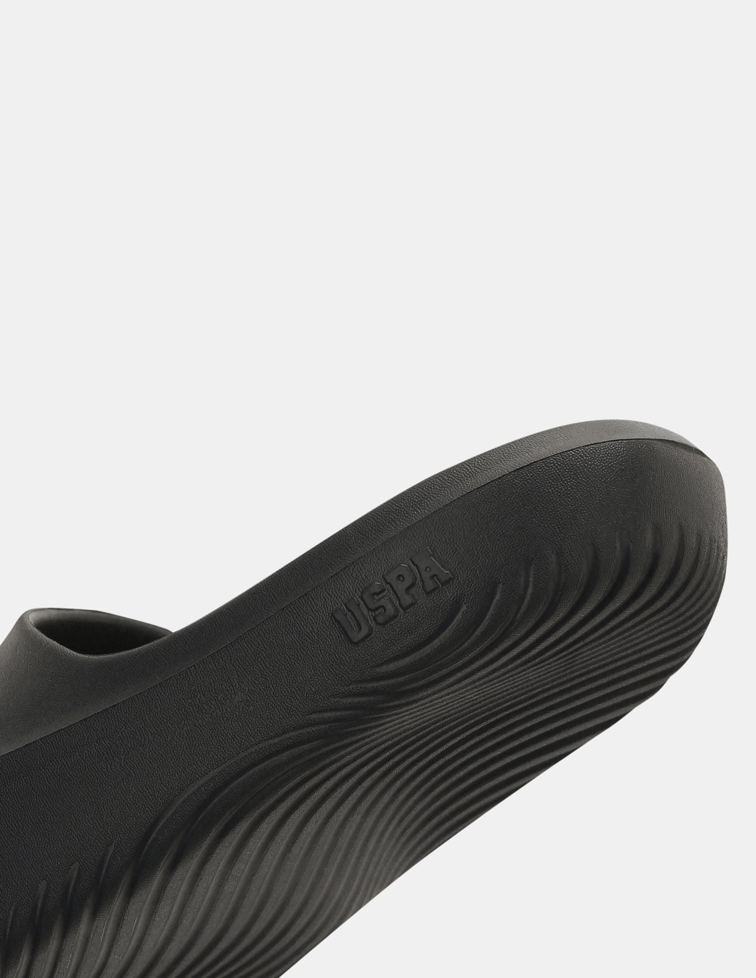Men Eva Arda Slippers Black - U.S. Polo Assn. India | Large