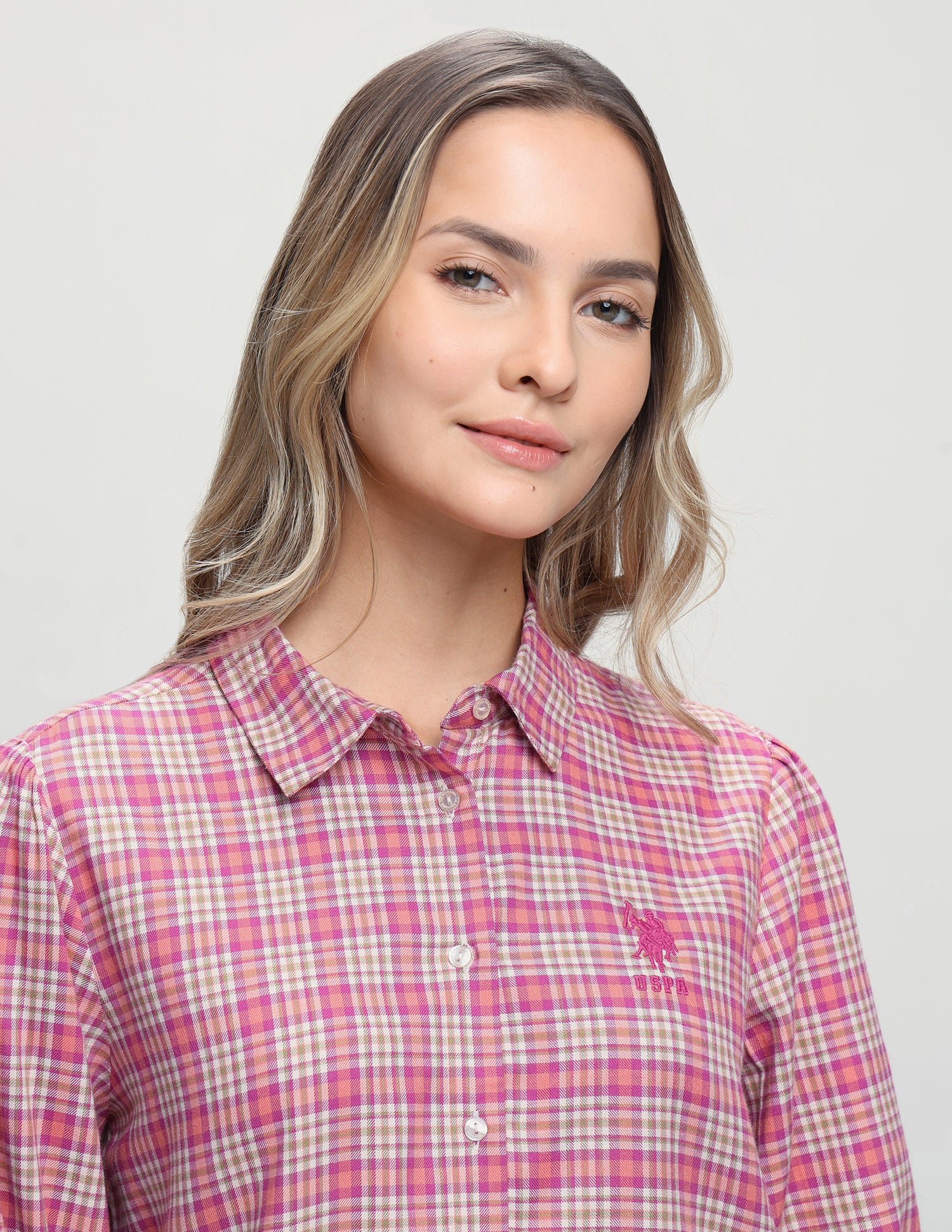 Plaid Checked Relaxed Fit Shirt Multi Colour - U.S. Polo Assn. India | Large