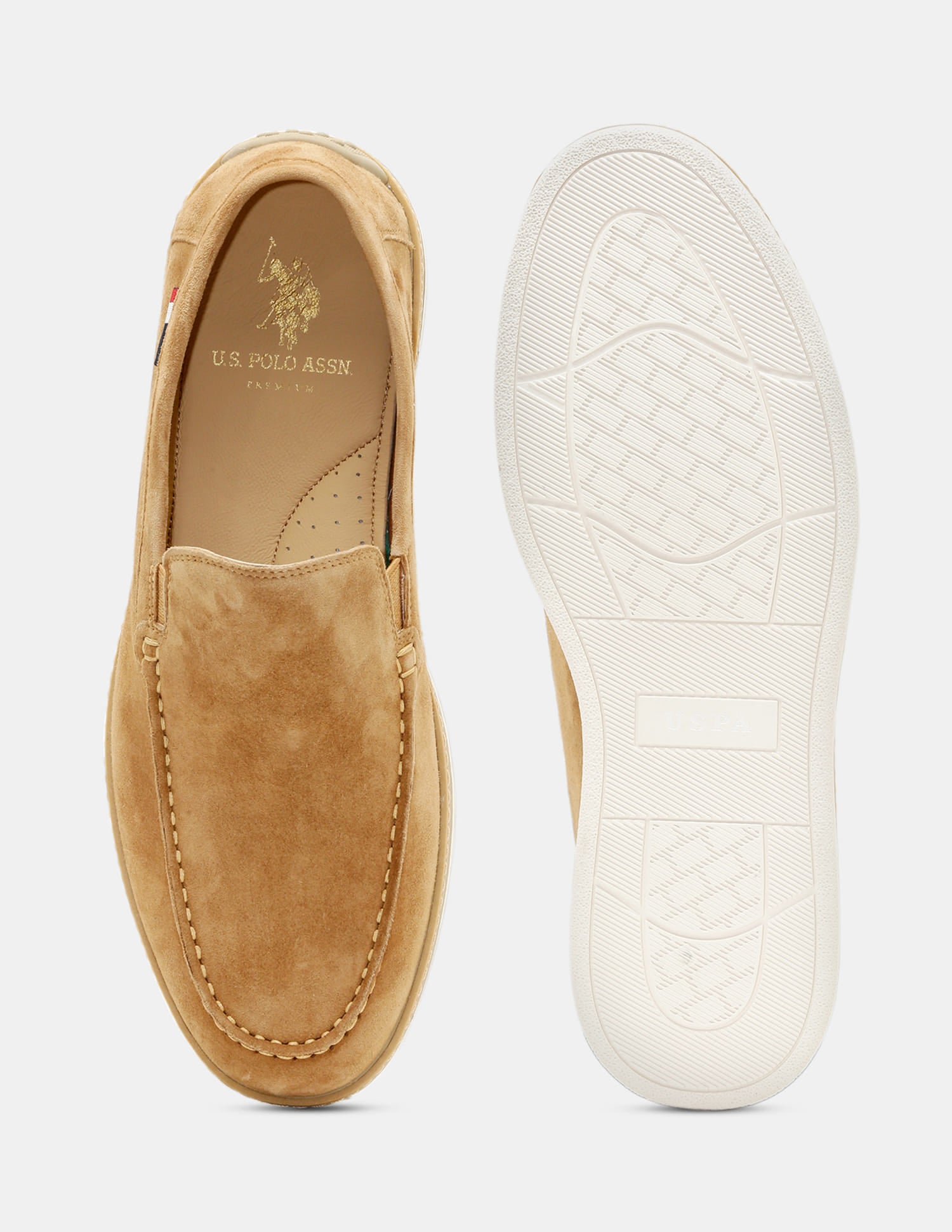 Men Alger Loafers Tan - U.S. Polo Assn. India | Large