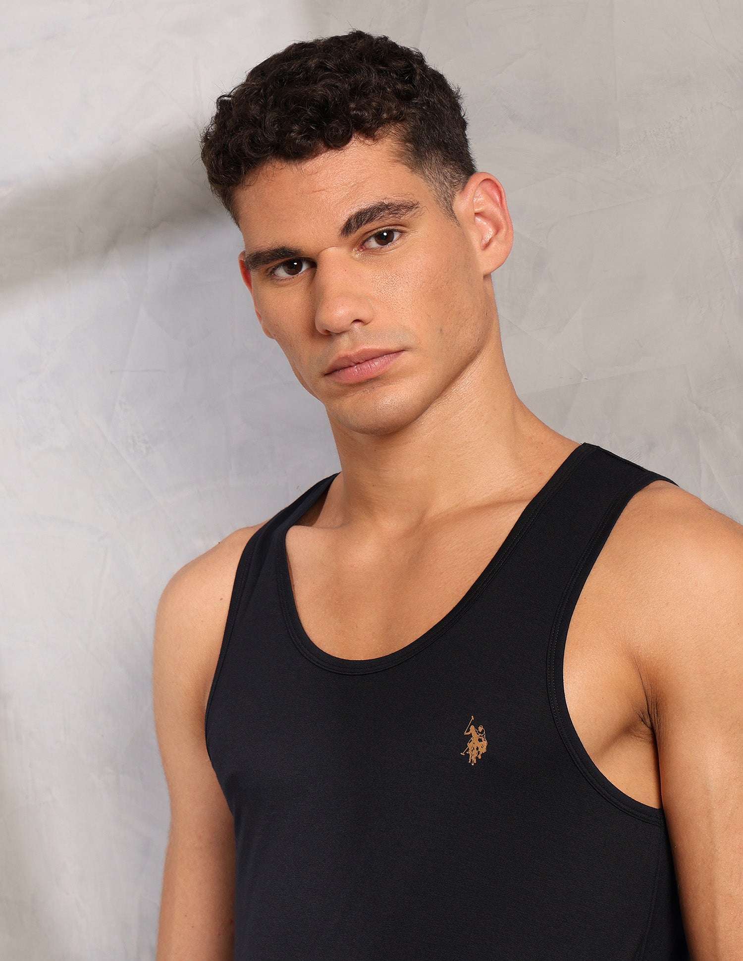 Moisture Wicking Comfort Fit PV003 Vest - Pack Of 1 Black - U.S. POLO ASSN. | Large