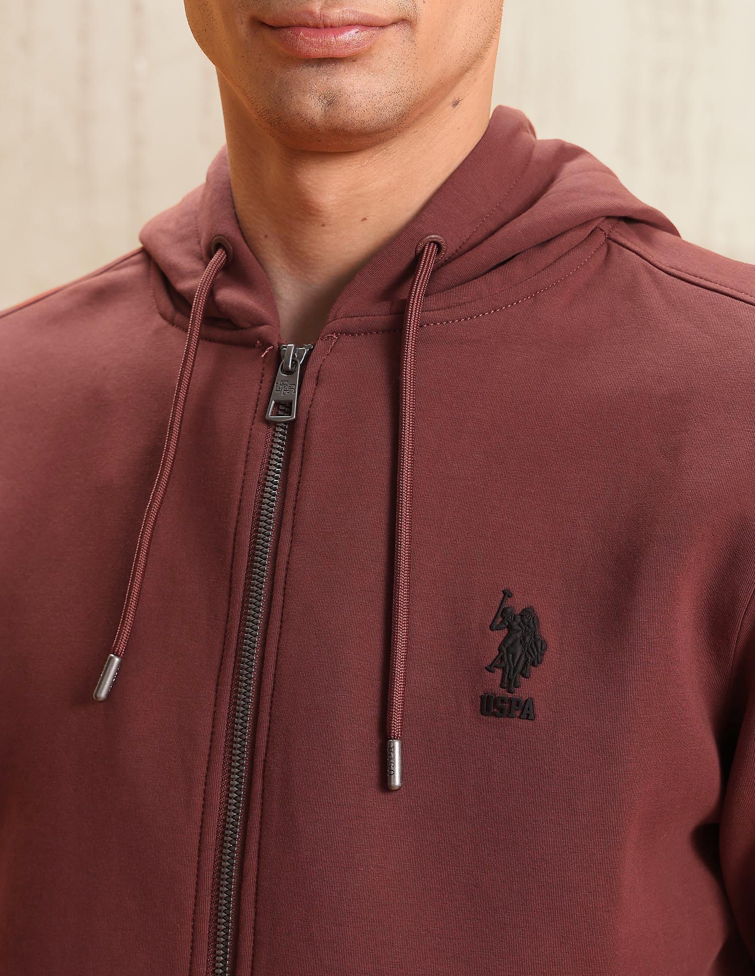 Solid Legend Of Horseshoe Sweatshirt Rust - U.S. POLO ASSN. | Large